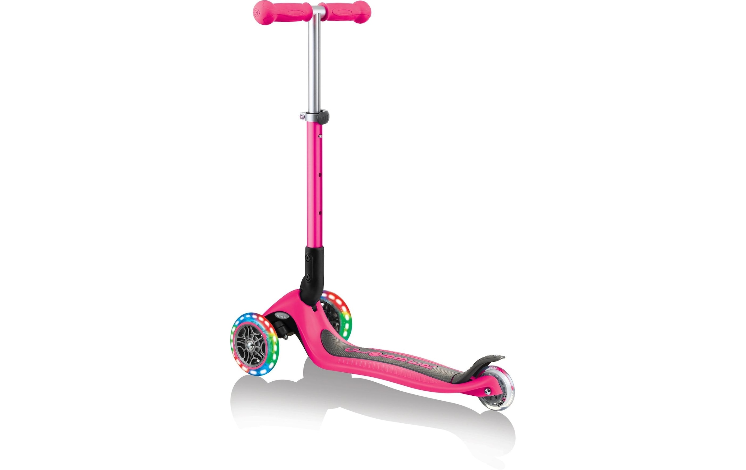 Globber Scooter »JUNIOR FOLDABLE LIGHTS, mit Leuchtrollen«