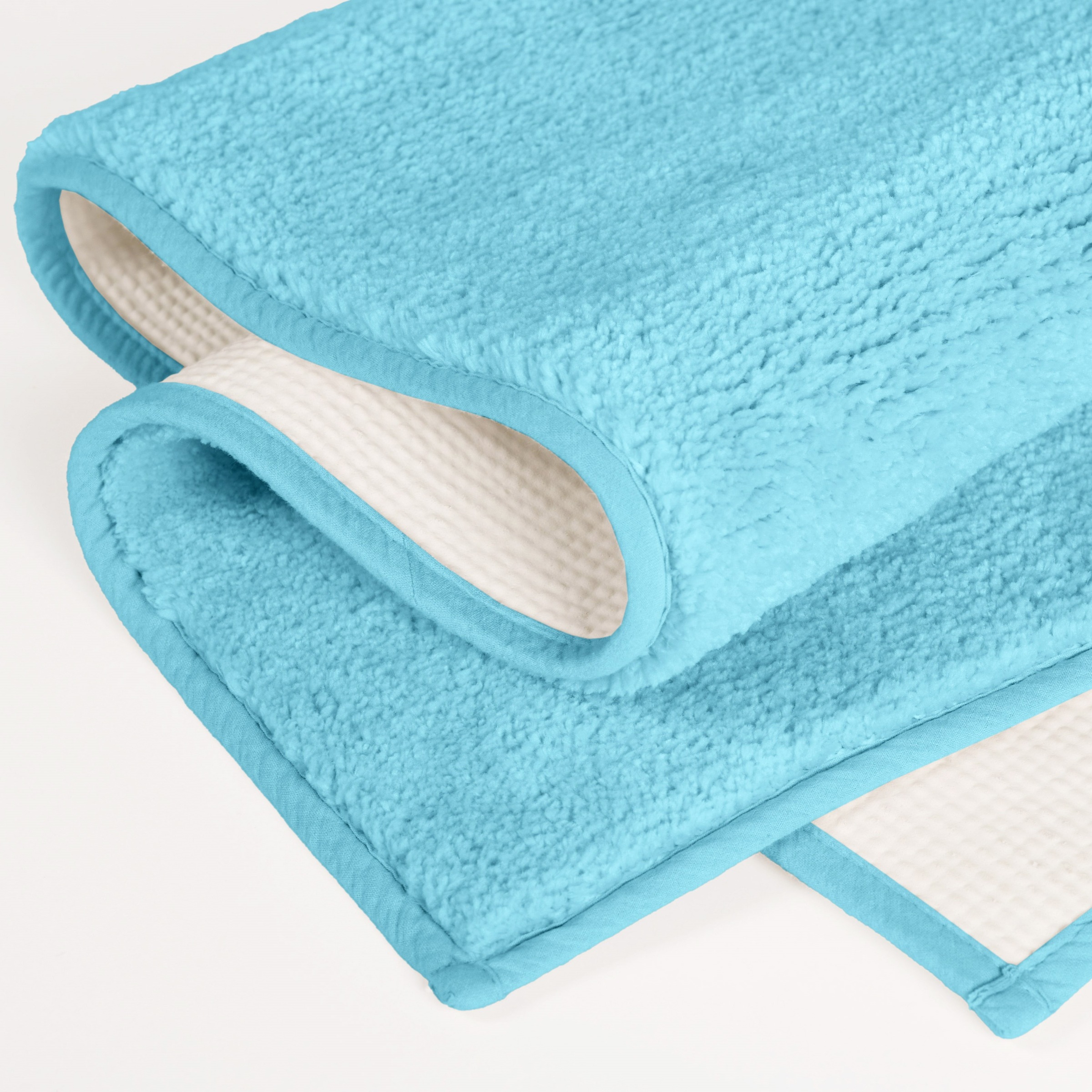 my home Badematte »Vanessa, Badvorleger, Badezimmer Teppich« Höhe 10 mm rutschhemmend beschichtet fussbodenheizungsgeeignet | schnell trocknend | strapazierfähig Badteppich, weiche Haptik, unifarben