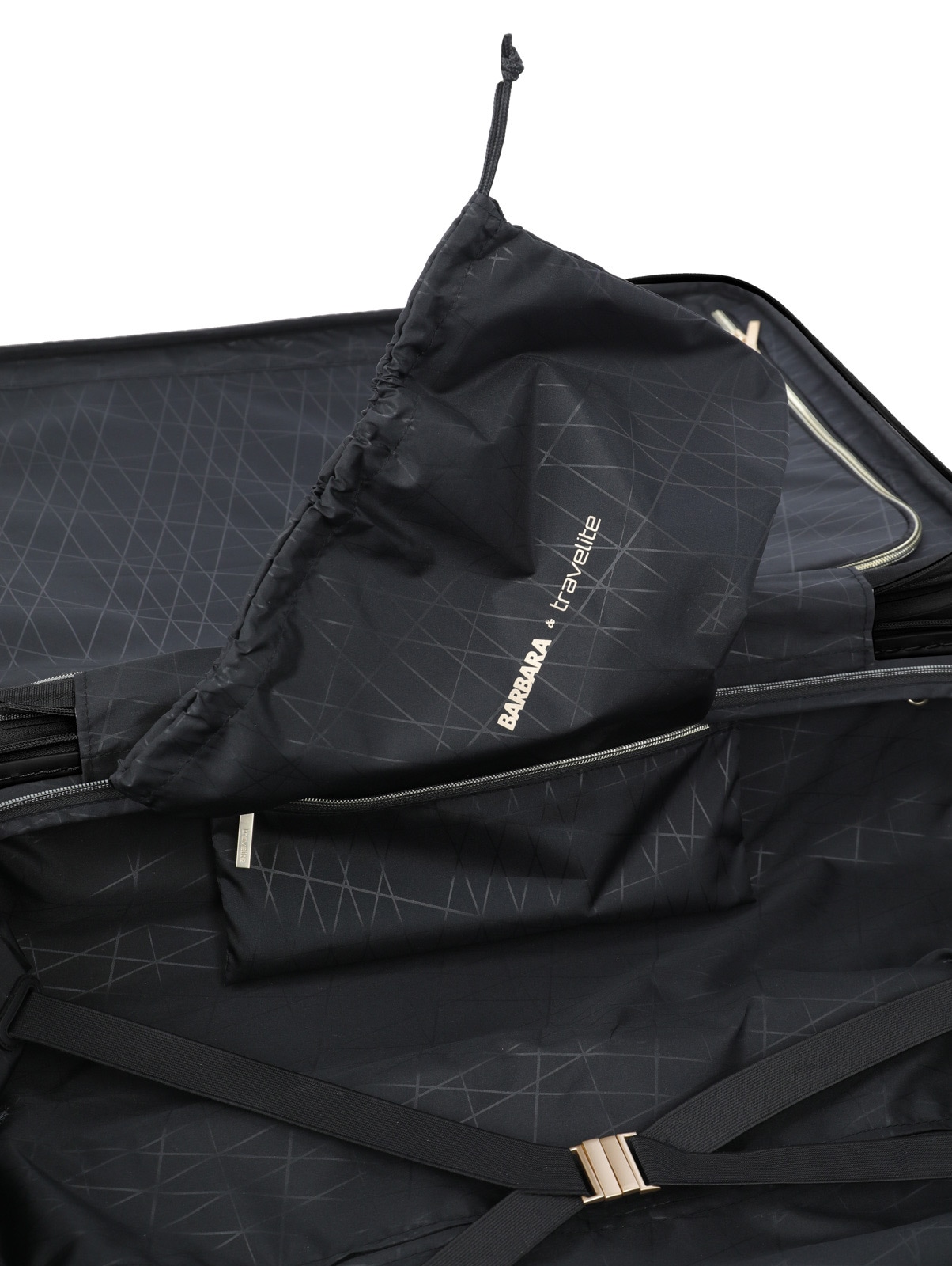 travelite Weichgepäck-Trolley »BARBARA STEPP Weichgepäck-Koffer« 40 l 4 Rollen Volumenerweiterung und Schlüsselanhänger – stylisches Reisegepäck