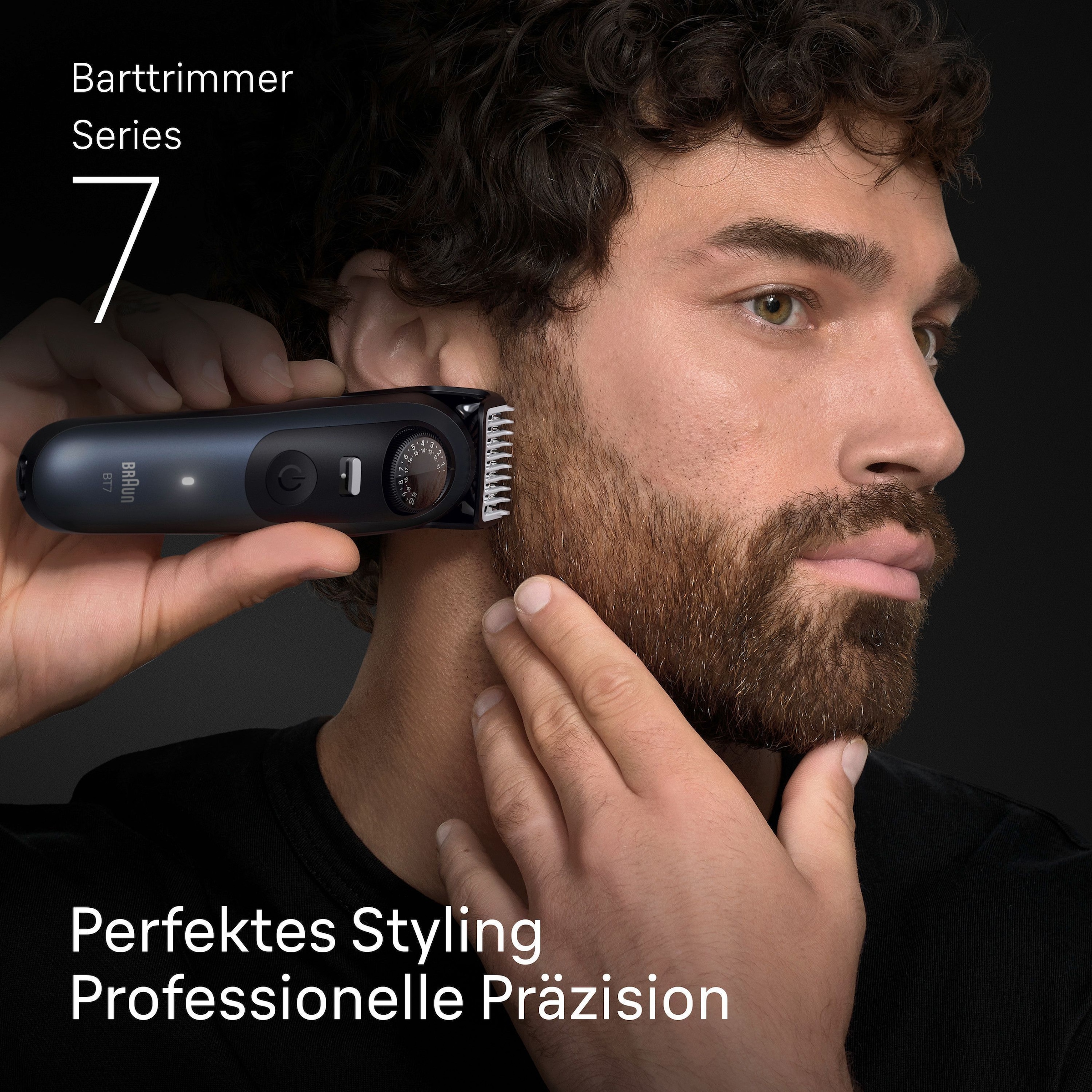 Braun Tondeuse à cheveux »Series 7 BT7540 / BT7520« 8 Aufsätze Ensemble 11 en 1, ProBlade, tondeuse à poils de nez, AutoSense, batterie 120 min