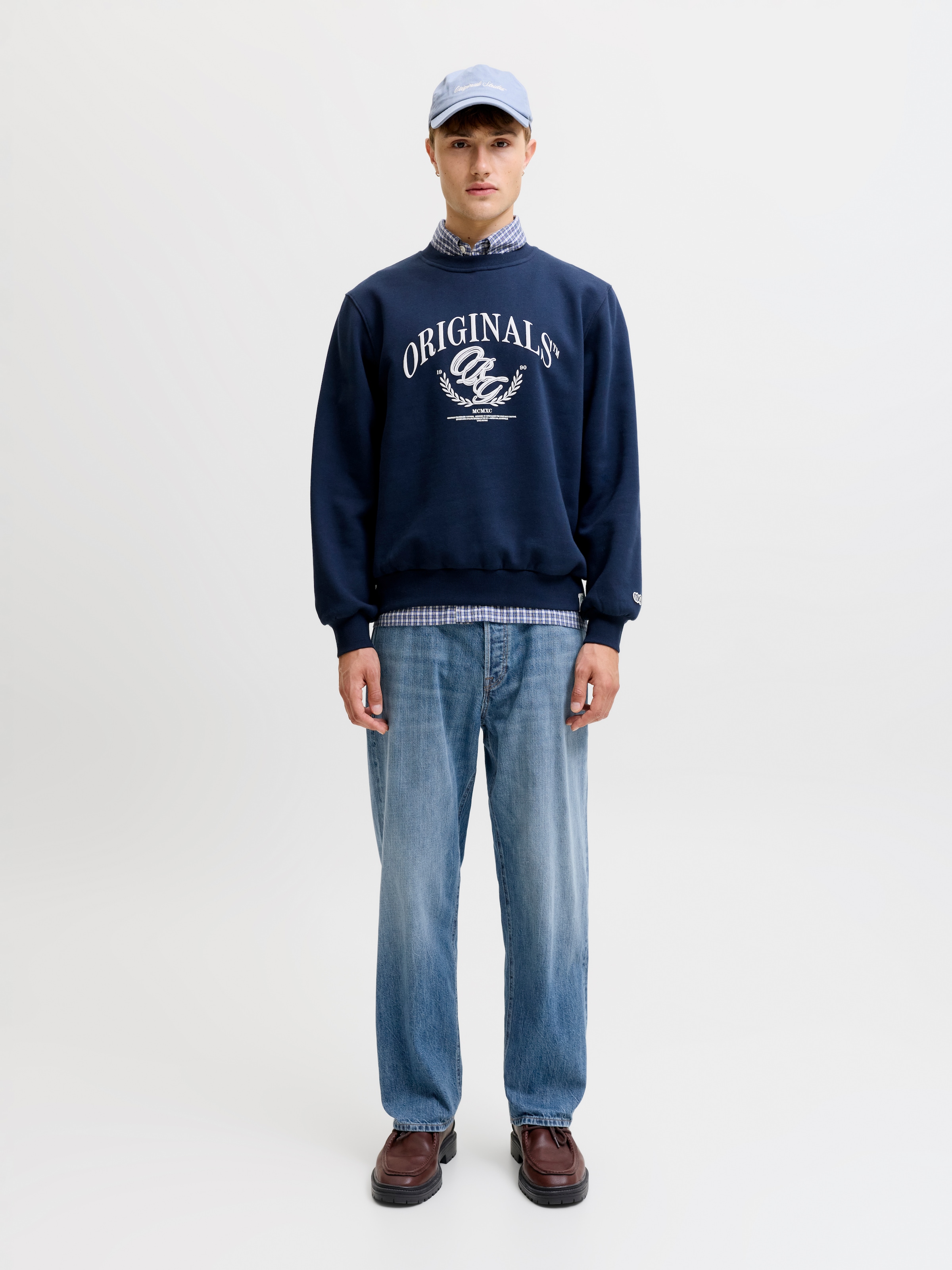 Jack & Jones »JJIEDDIE JJORIGINAL SQ« Baumwolle, loose fit
