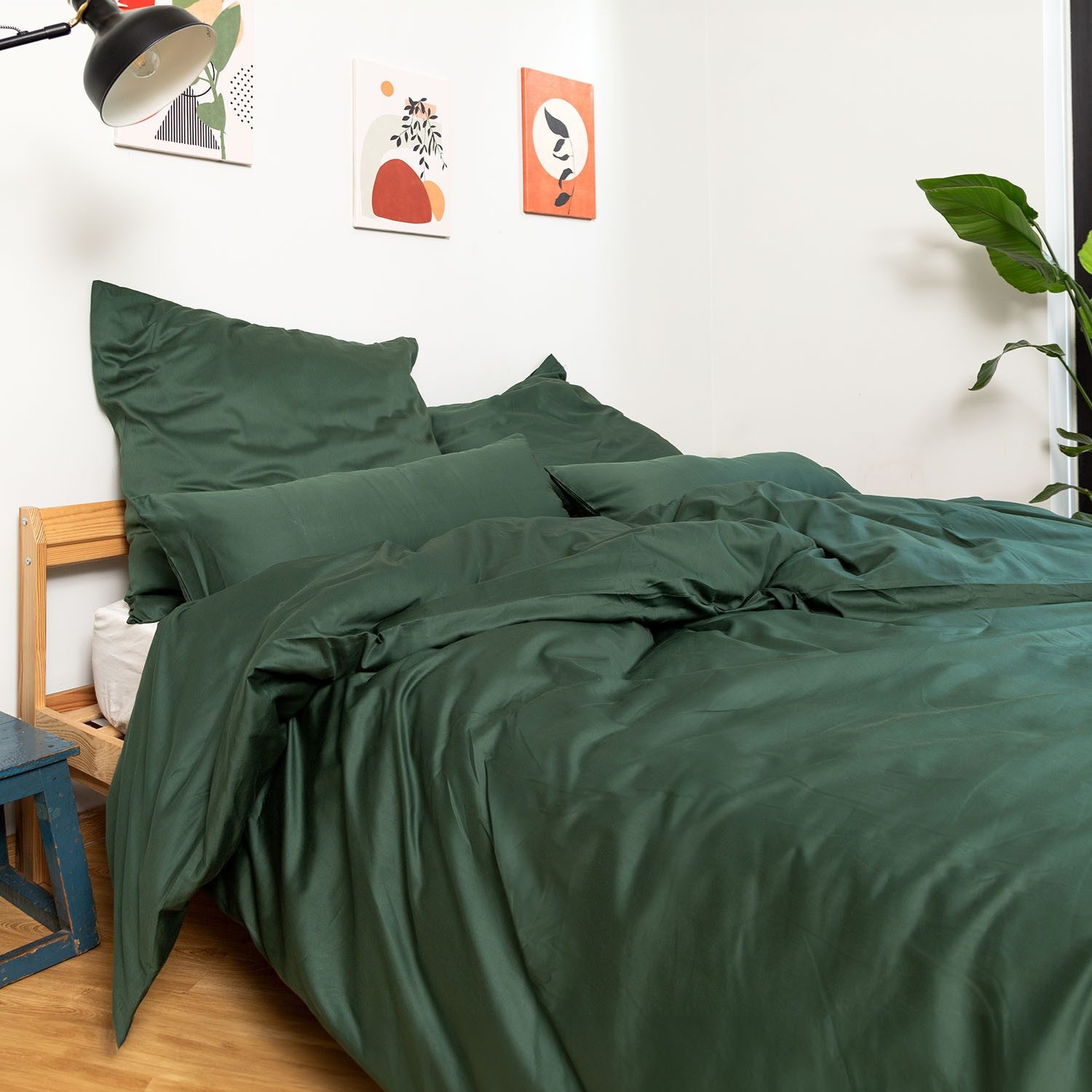 Wolkenfeld Linge de lit »Edel Mako-Satin Bettwäsche, unfassbar weich« 2 cuis 135x200 cm, 155x220 & Übergrössen I inkl. Kissenbezüge 80x80 I Uni