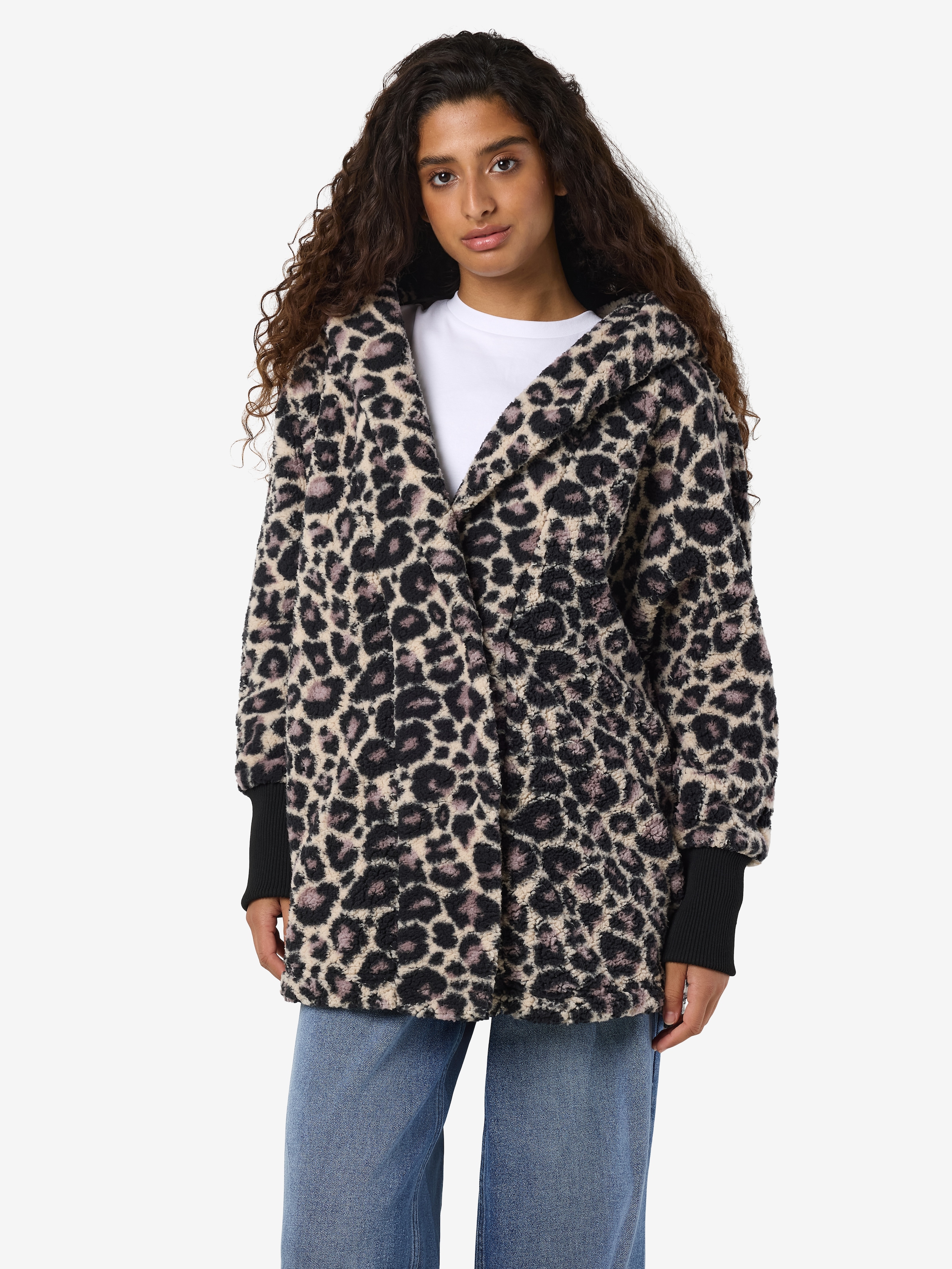 Noisy may »NMCUDDLE L/S COATIGAN AOP NOOS« Kunstfaser