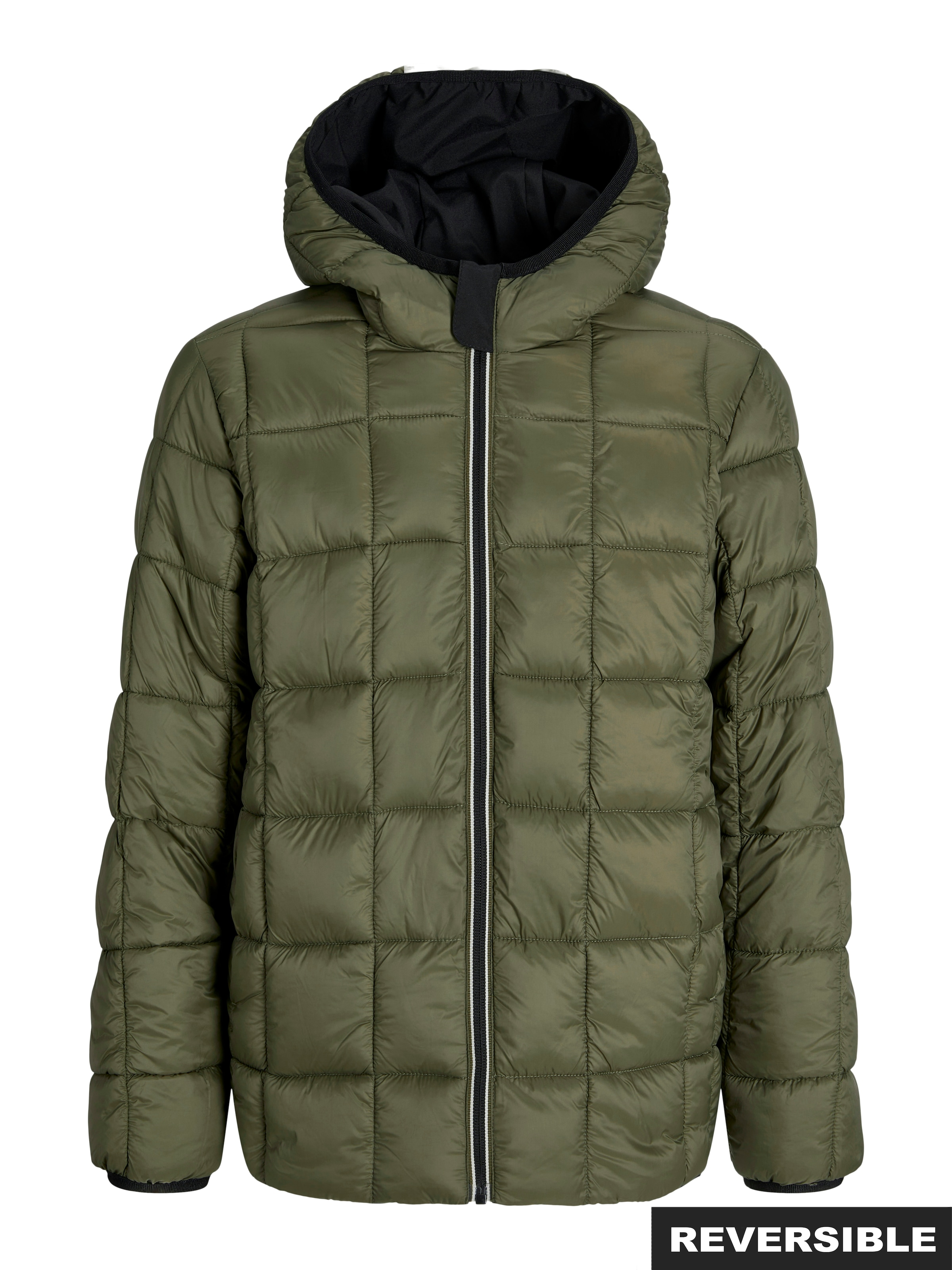 Jack & Jones Junior Veste d'extérieur »JJEBROOK REVERSIBLE JACKET SN JNR« mit Kapuze
