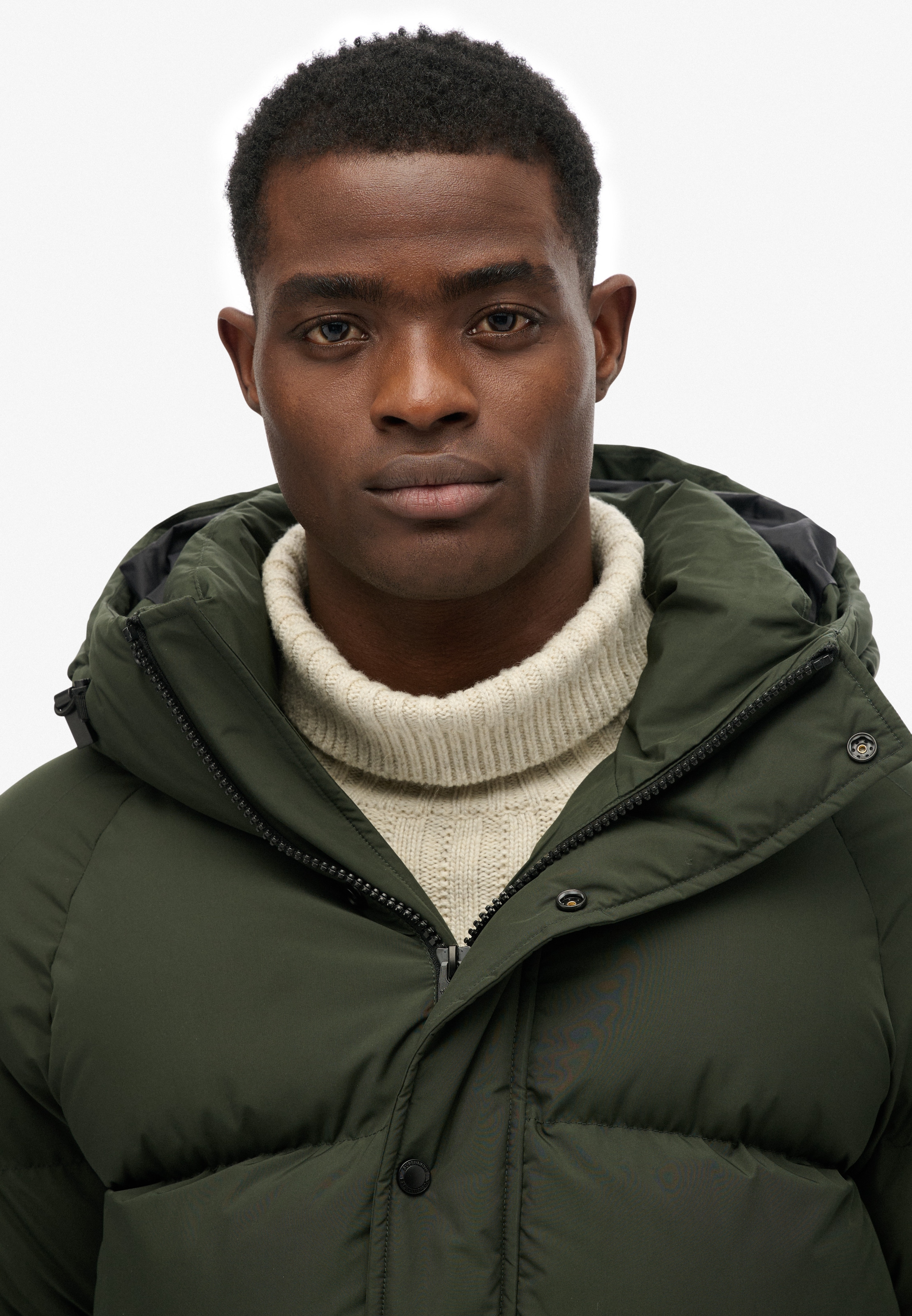 Superdry Veste matelassée »XPD LONGLINE BAFFLE PARKA« mit Kapuze