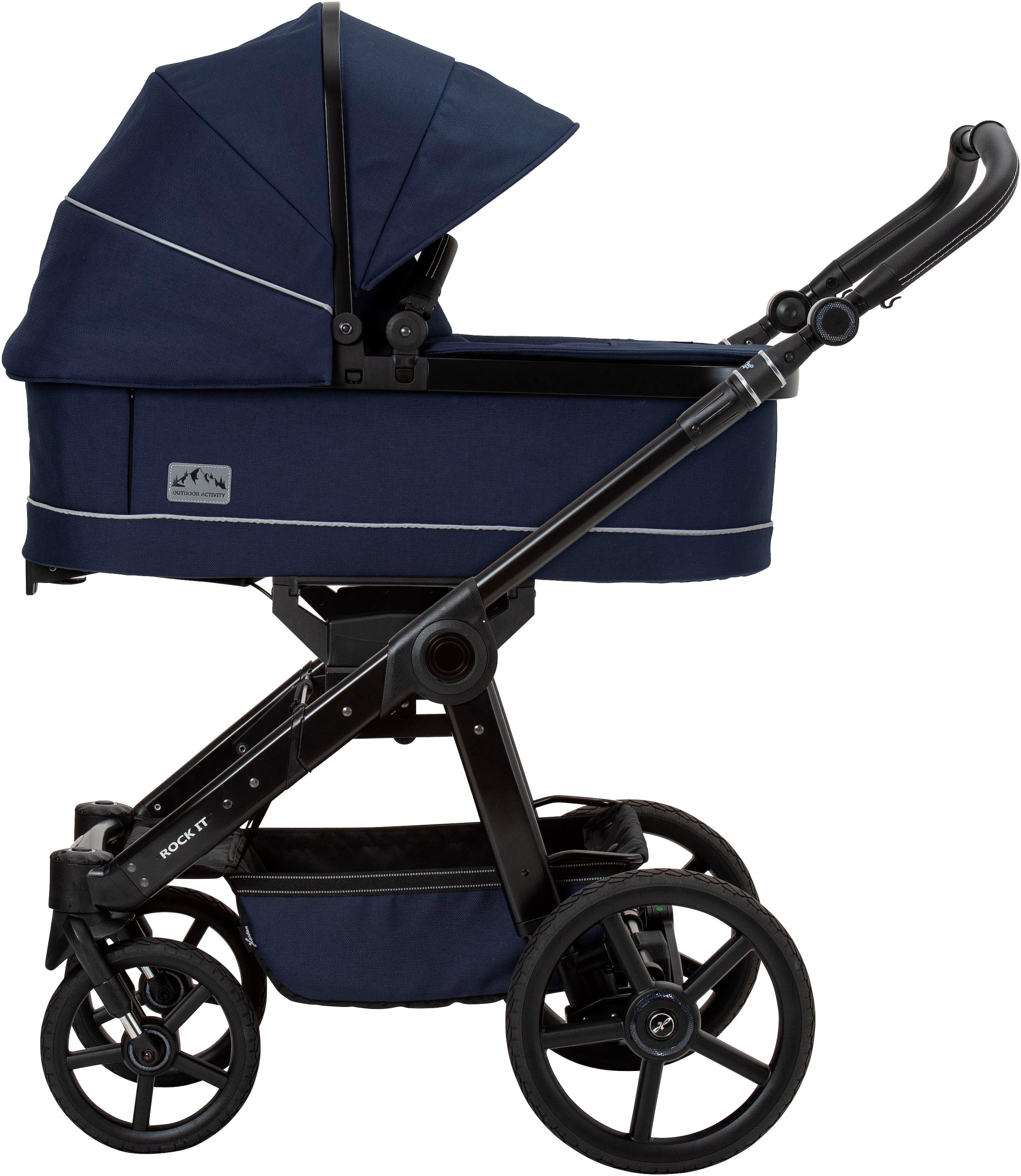 Hartan Kombi-Kinderwagen »Rock it GTR Outdoor mit Handbremse« Made in Germany