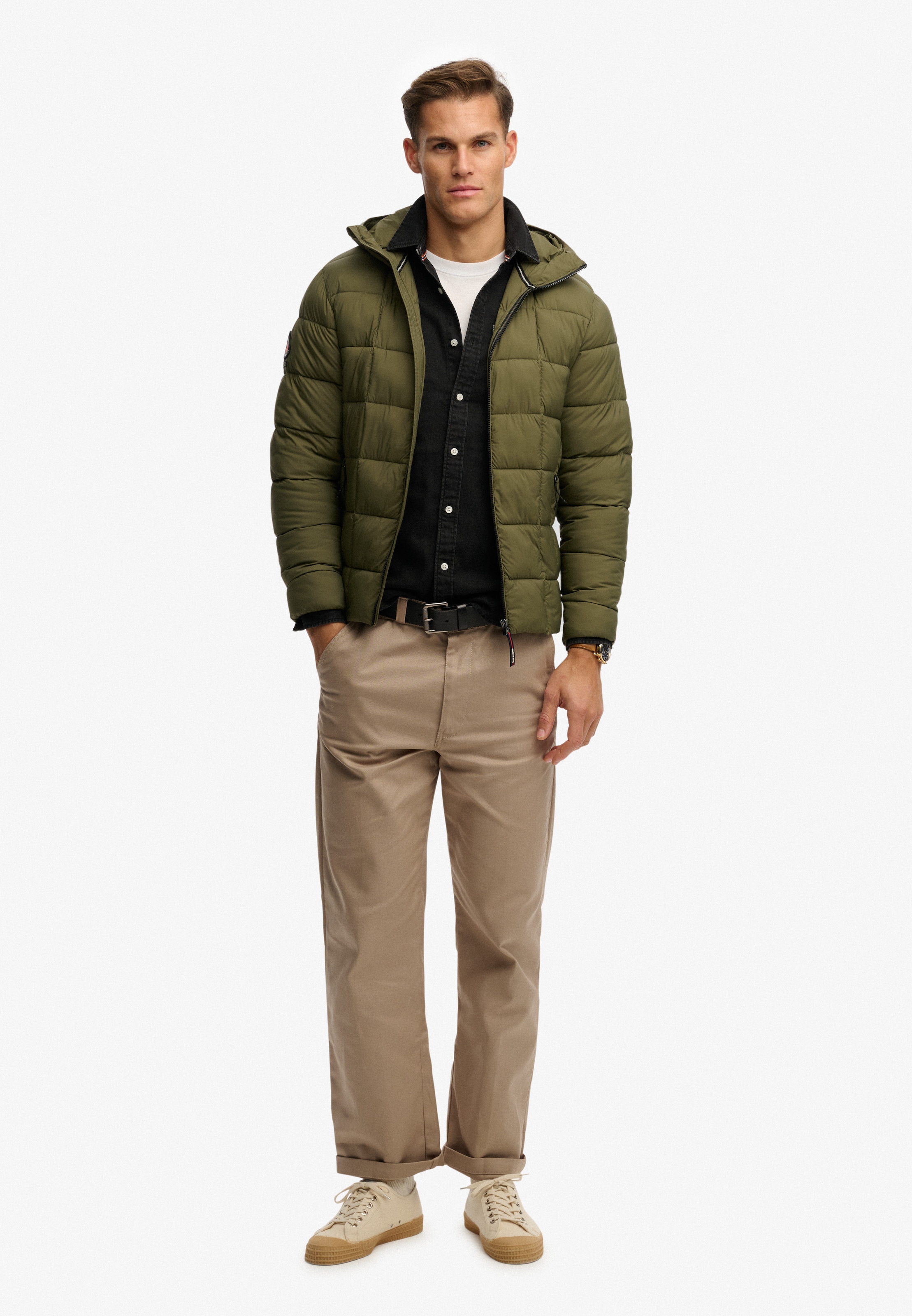 Superdry Veste matelassée »HOOD BOX QUILT FUJI LITE JKT«