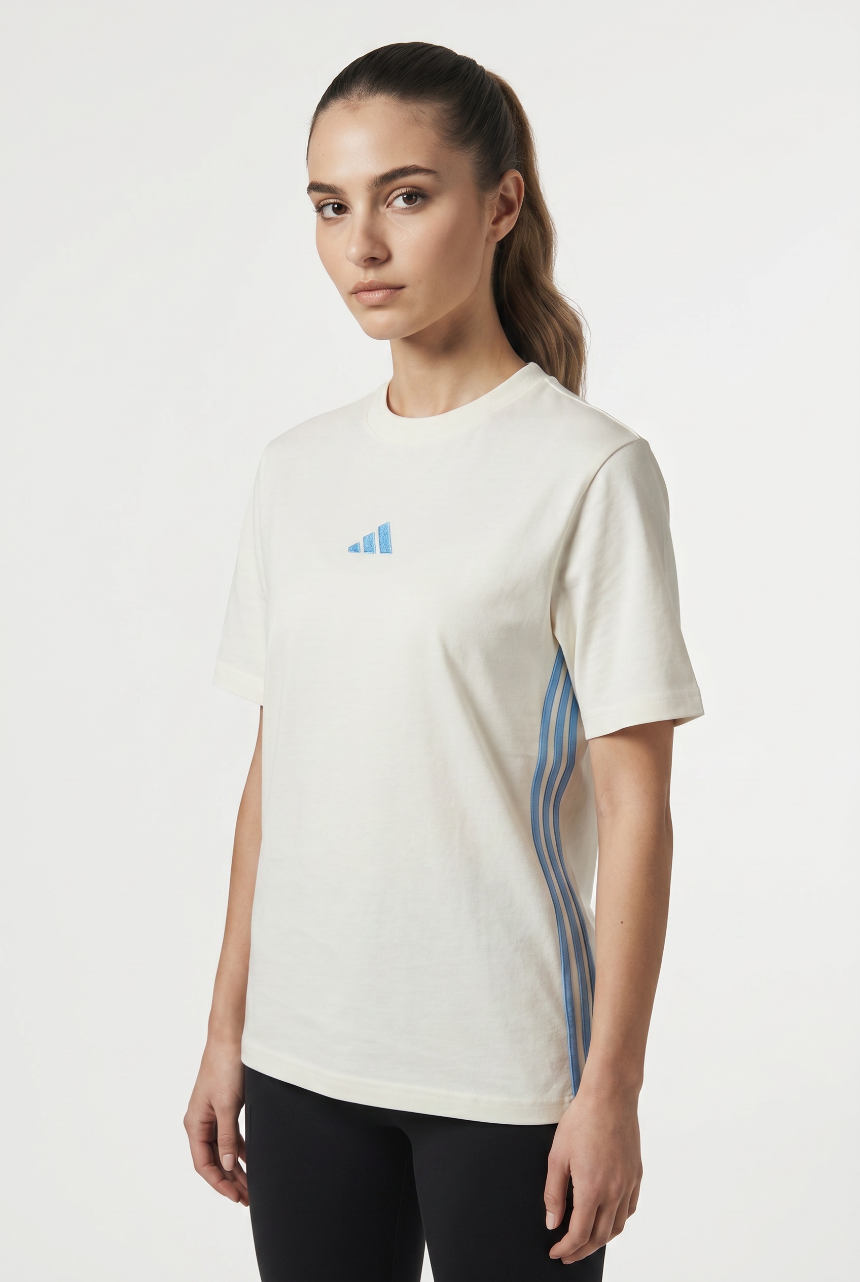 adidas Sportswear T-shirt »ESSENTIALS 3-STREIFEN COTTON«