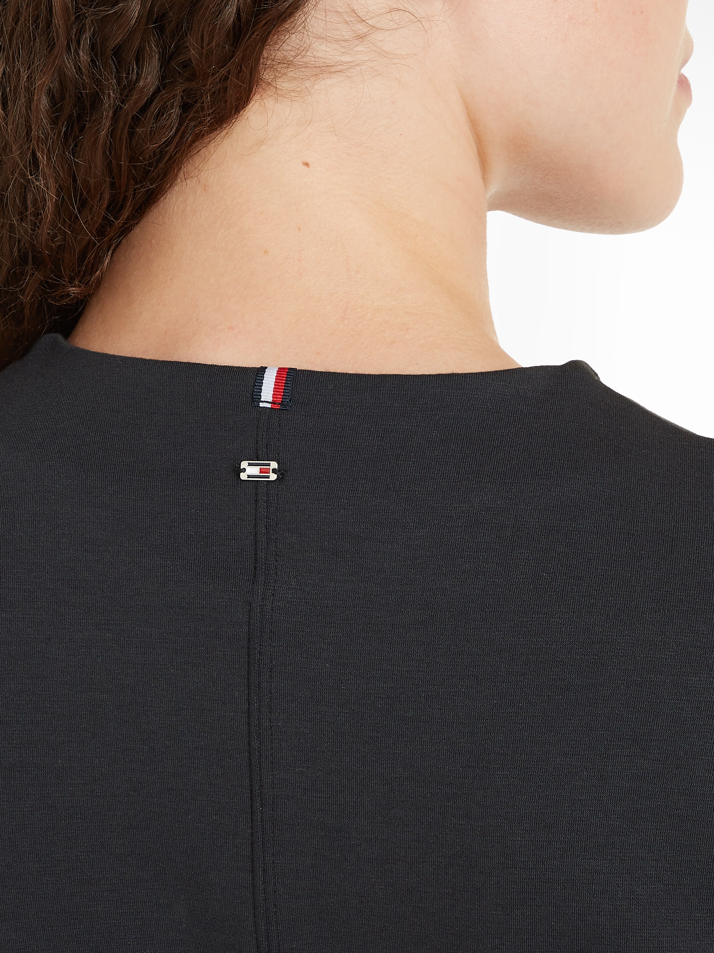 Tommy Hilfiger Robe en jersey »F&F INTERLCK MODAL KNEE DRS SS« in Knielänge