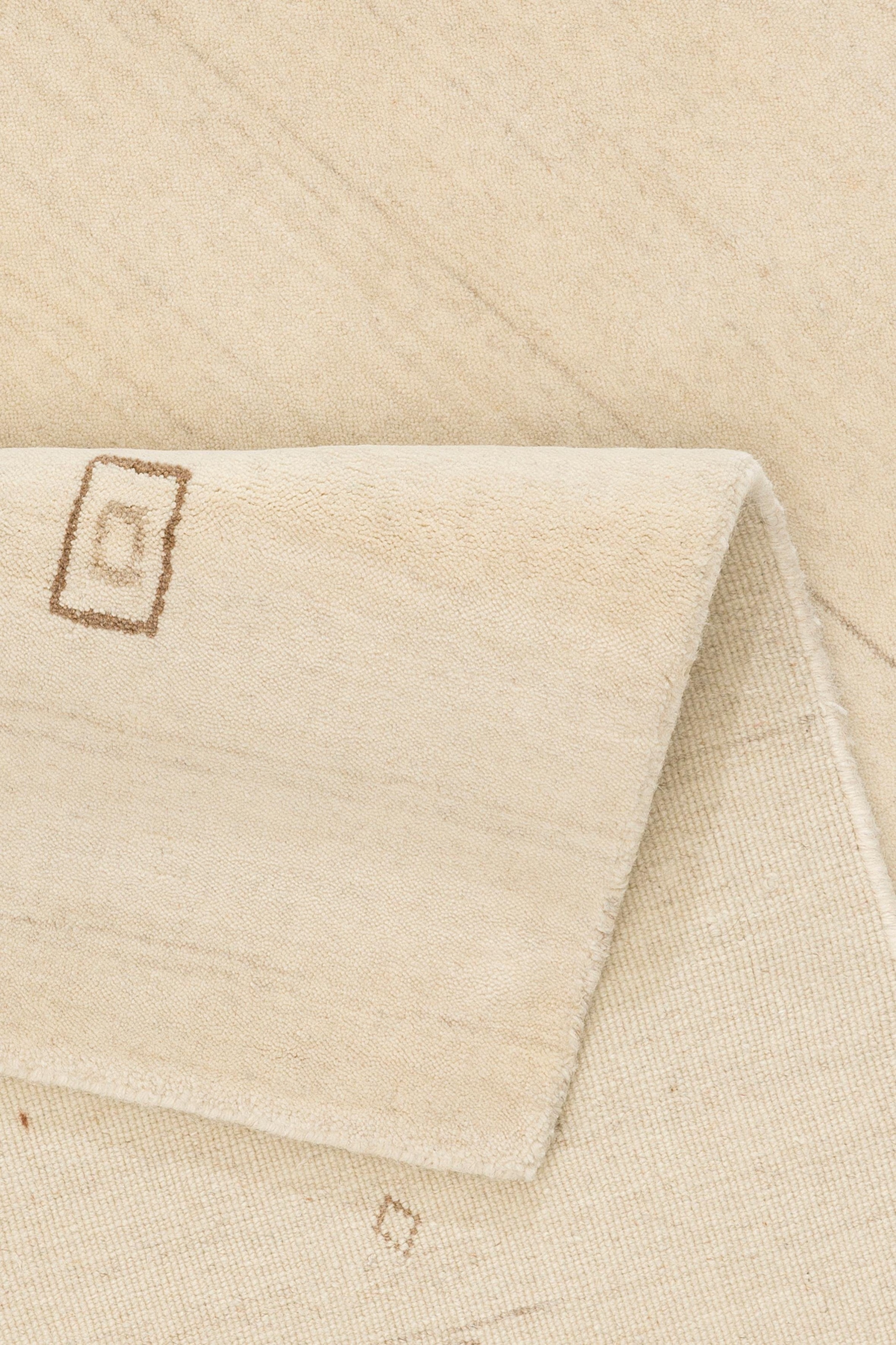 GOODproduct Wollteppich »Felia« rechteckig 12 mm Höhe reine Wolle, handgewebt, mit Bordüre