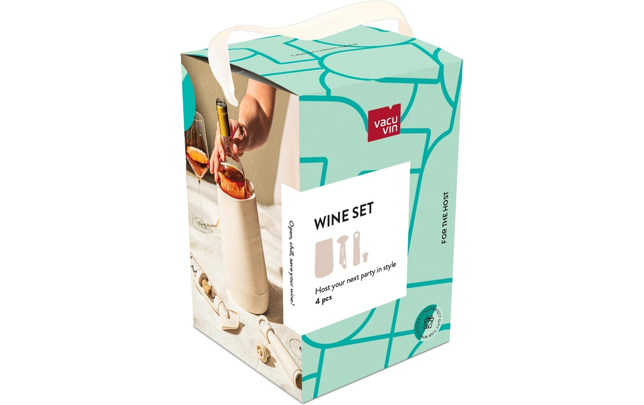 VACUVIN Weinkühler »Host Sand 4-teilig«