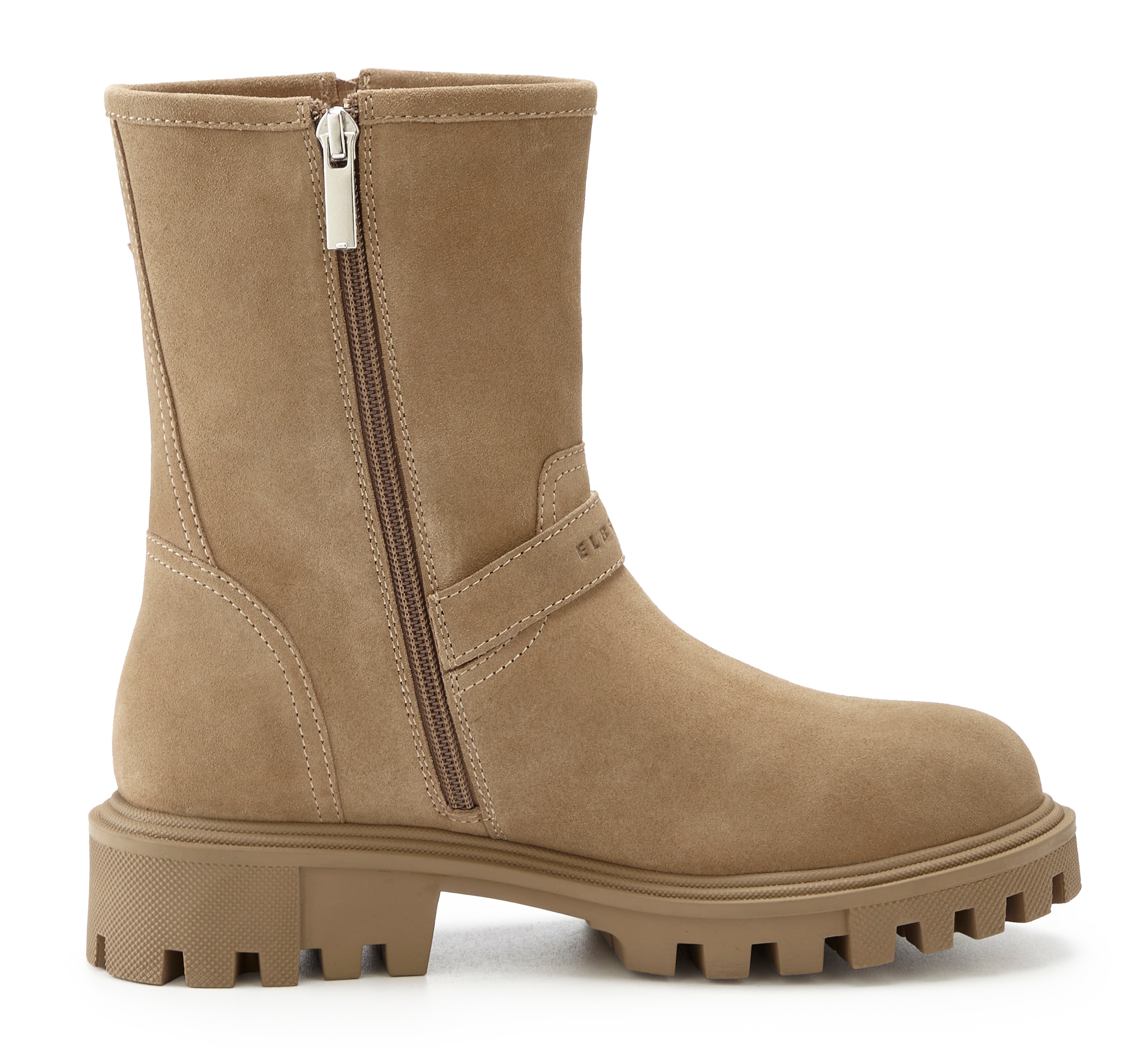 Elbsand Stiefelette »Stiefel, Boots, Bikerboots, Lederstiefelette, Lederboots«  aus Leder mit trendigen Zierschnallen