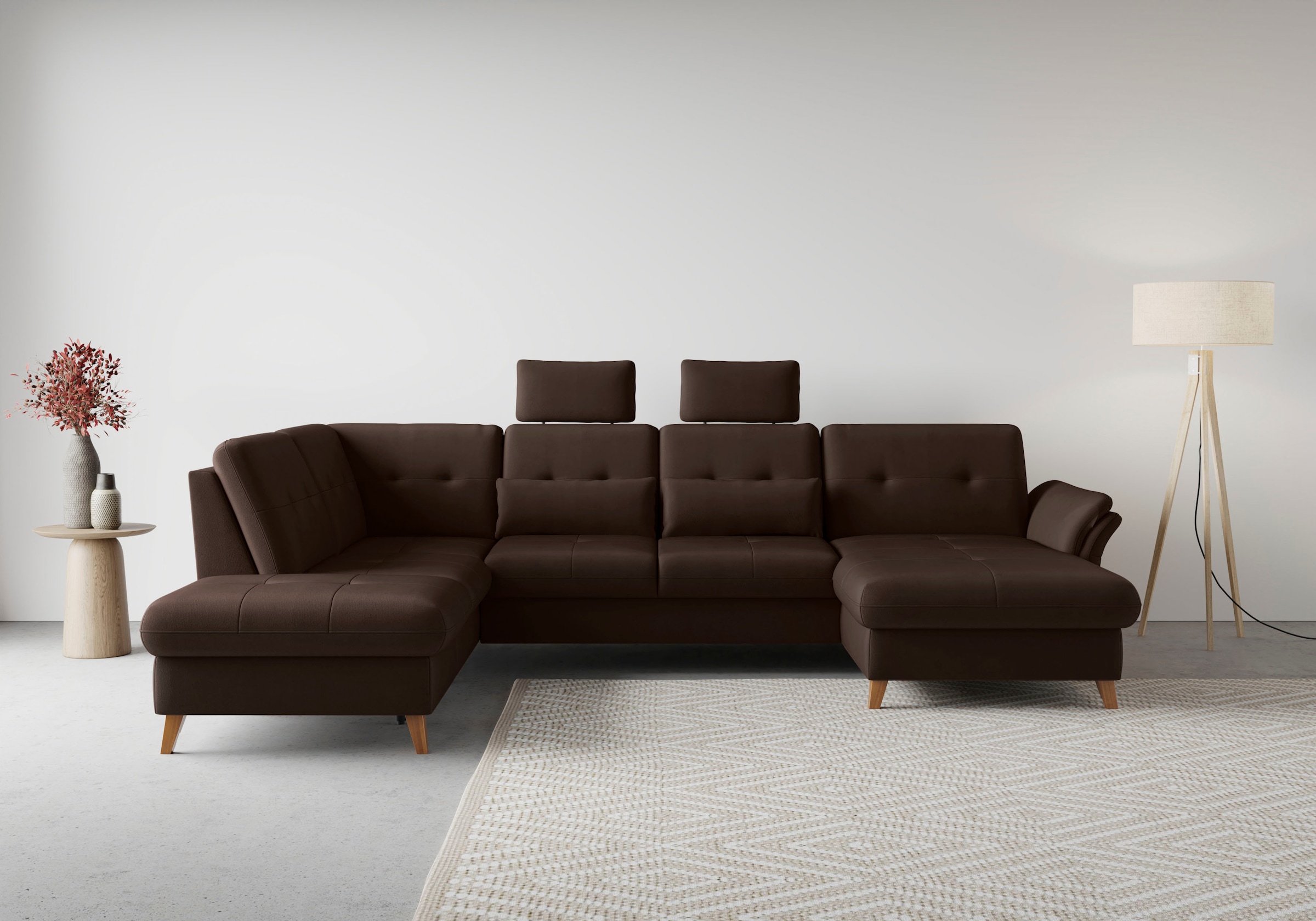sit&more Paysage de salon »Göteborg« inkl. Sitztiefenverstellung, wahlweise mit Bettfunktion & Bettkasten