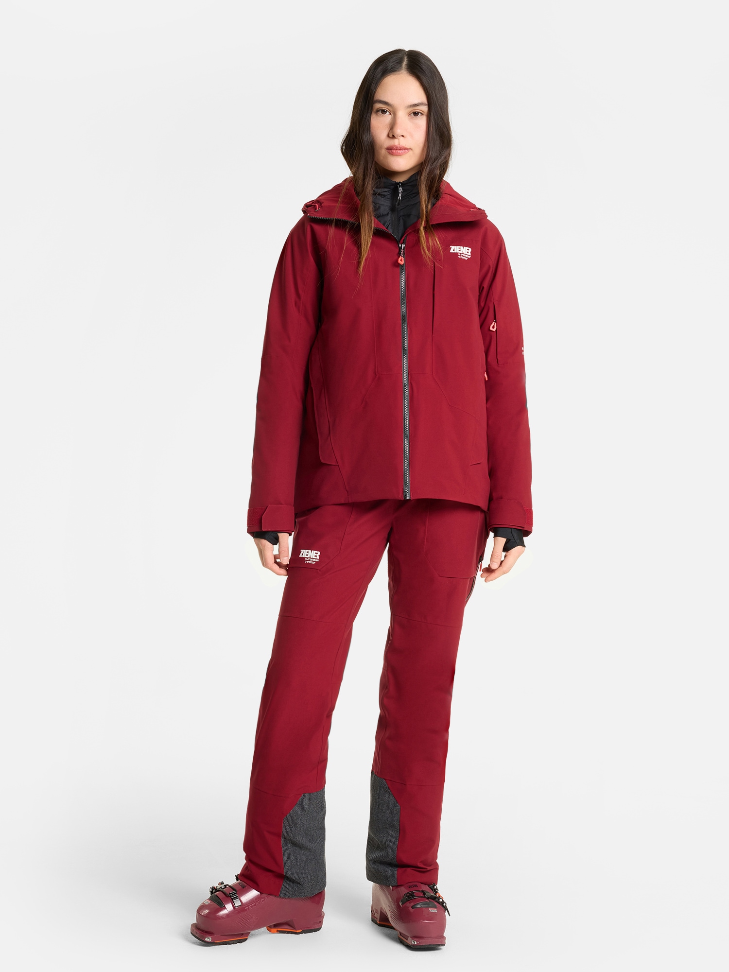 Ziener Skijacke »RAYKA-Z AQUASHIELD® DAMEN« wasserdicht winddicht, atmungsaktiv, Wollwattierung