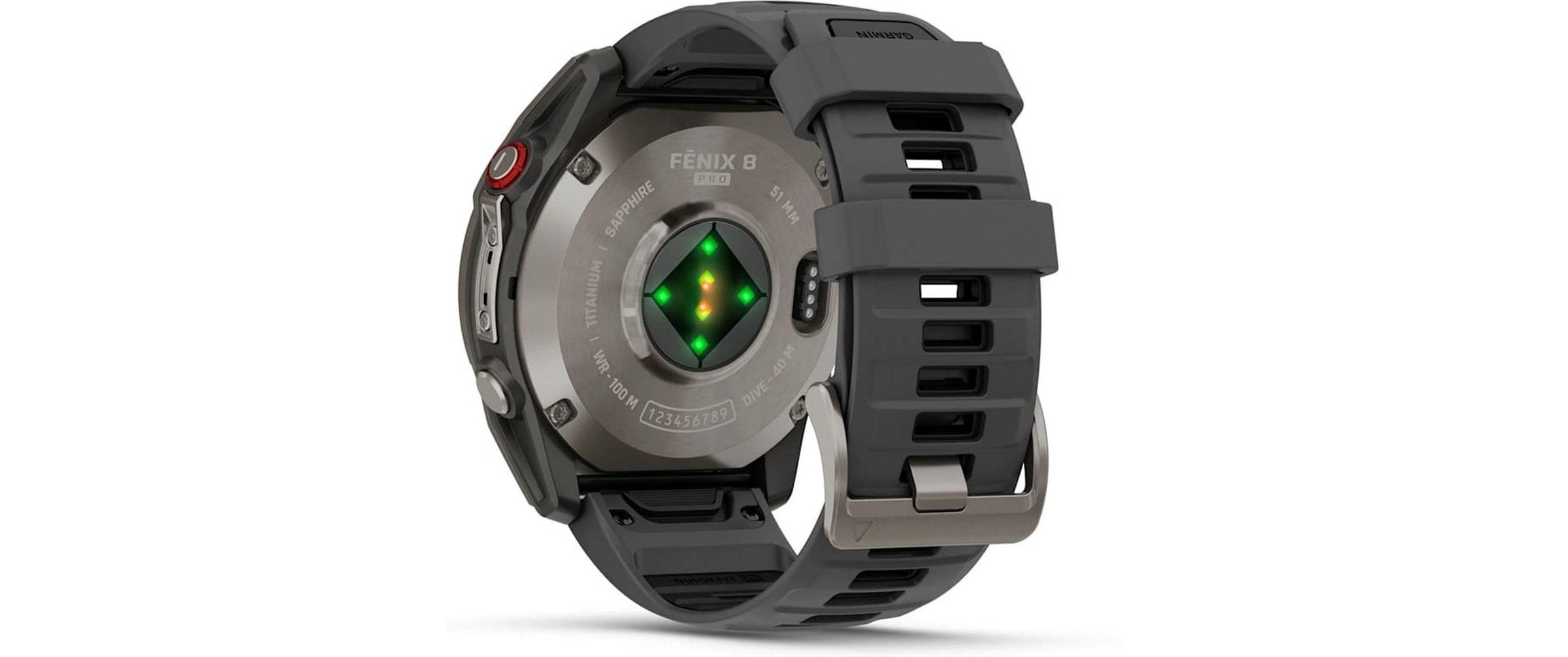 Garmin Fitnessuhr »fēnix 8 Pro – AMOLED« (3,56 cm / 1,4 ″)