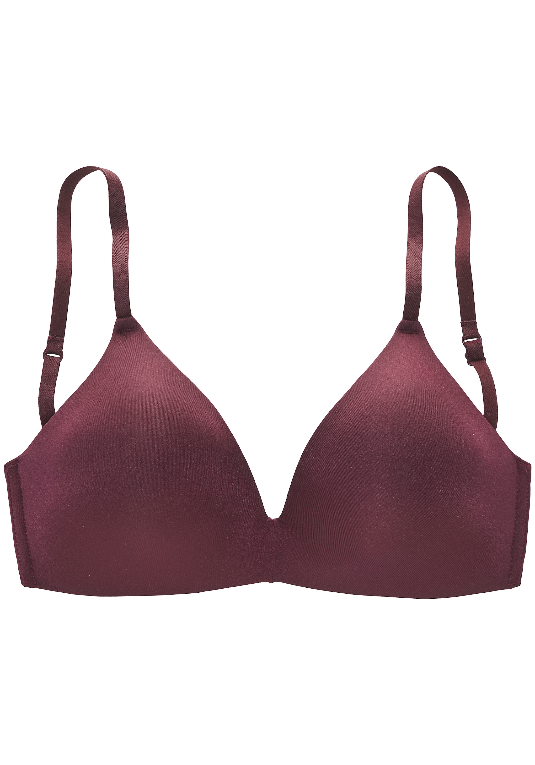 LASCANA Soutien-gorge push-up sans armature, préformé sans couture, soutien-gorge basique confortable