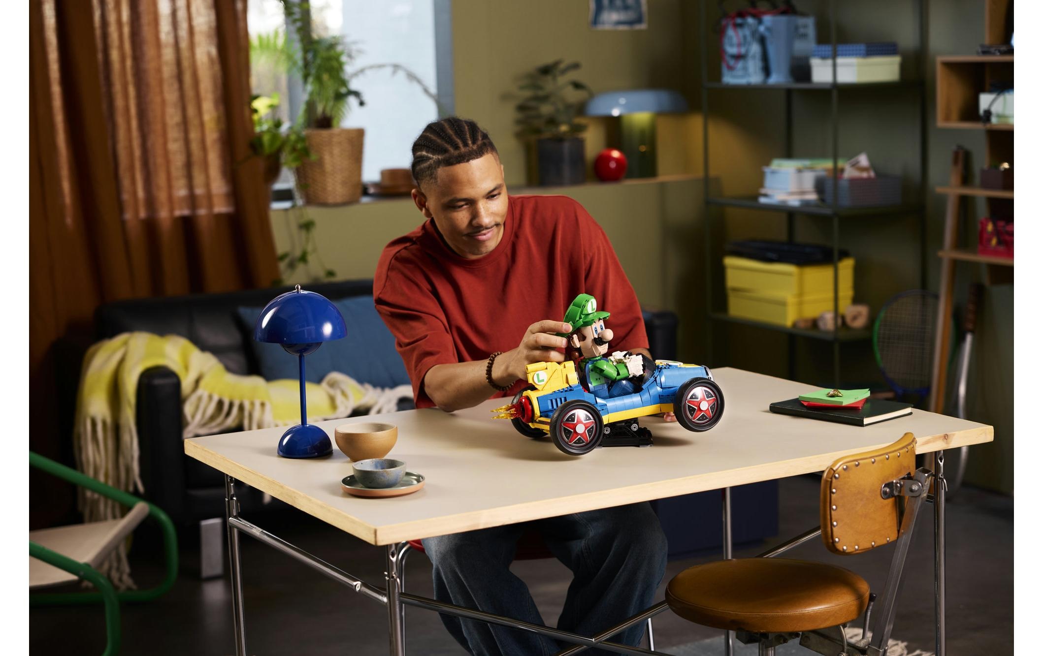 LEGO® Pions de construction »Mario Kart: Luigi & Turboflitzer (72050), LEGO Super Mario« fabriqué en Europe