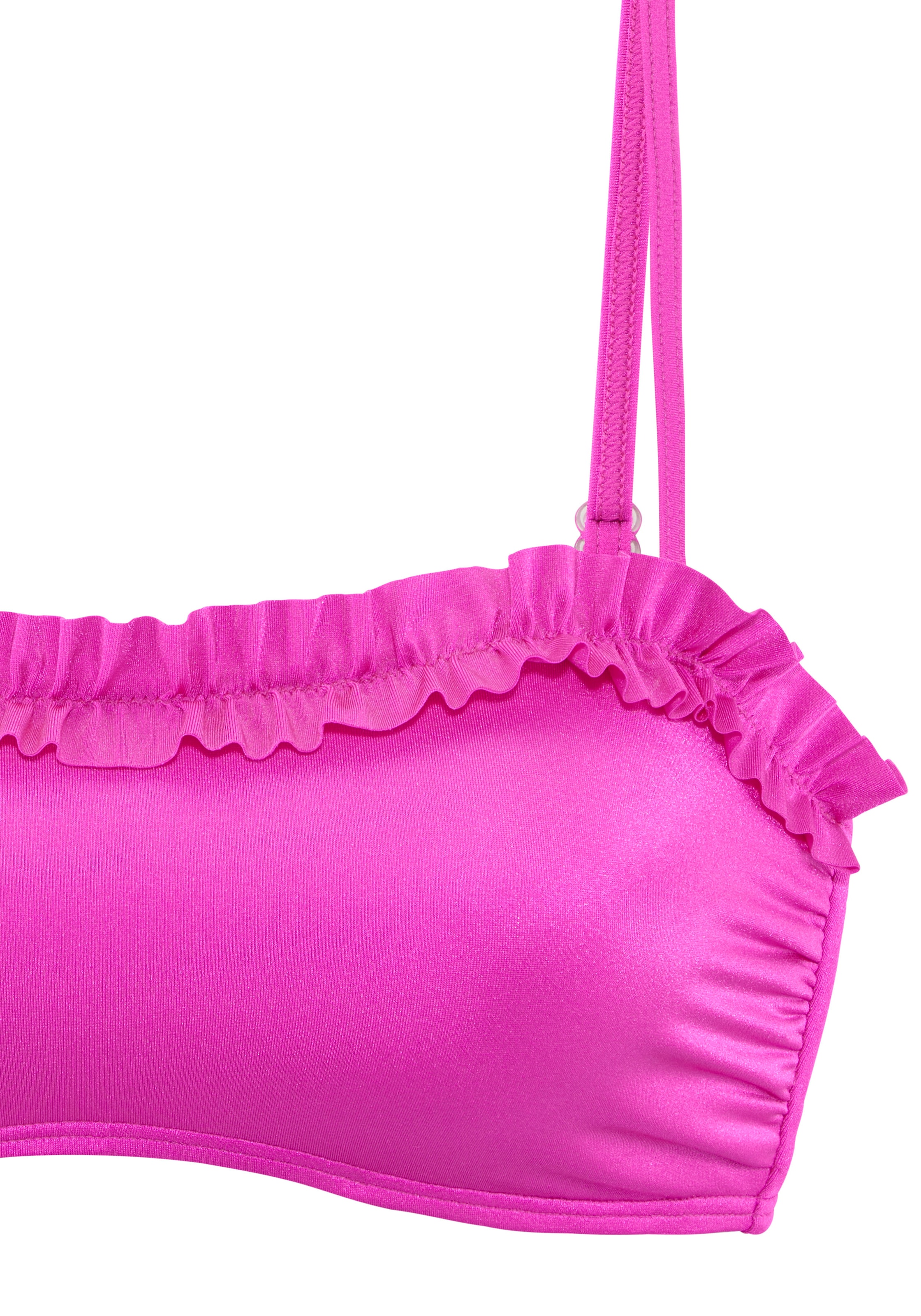 LASCANA Bandeau-Bikini-Top »Liora« mit Rüschen