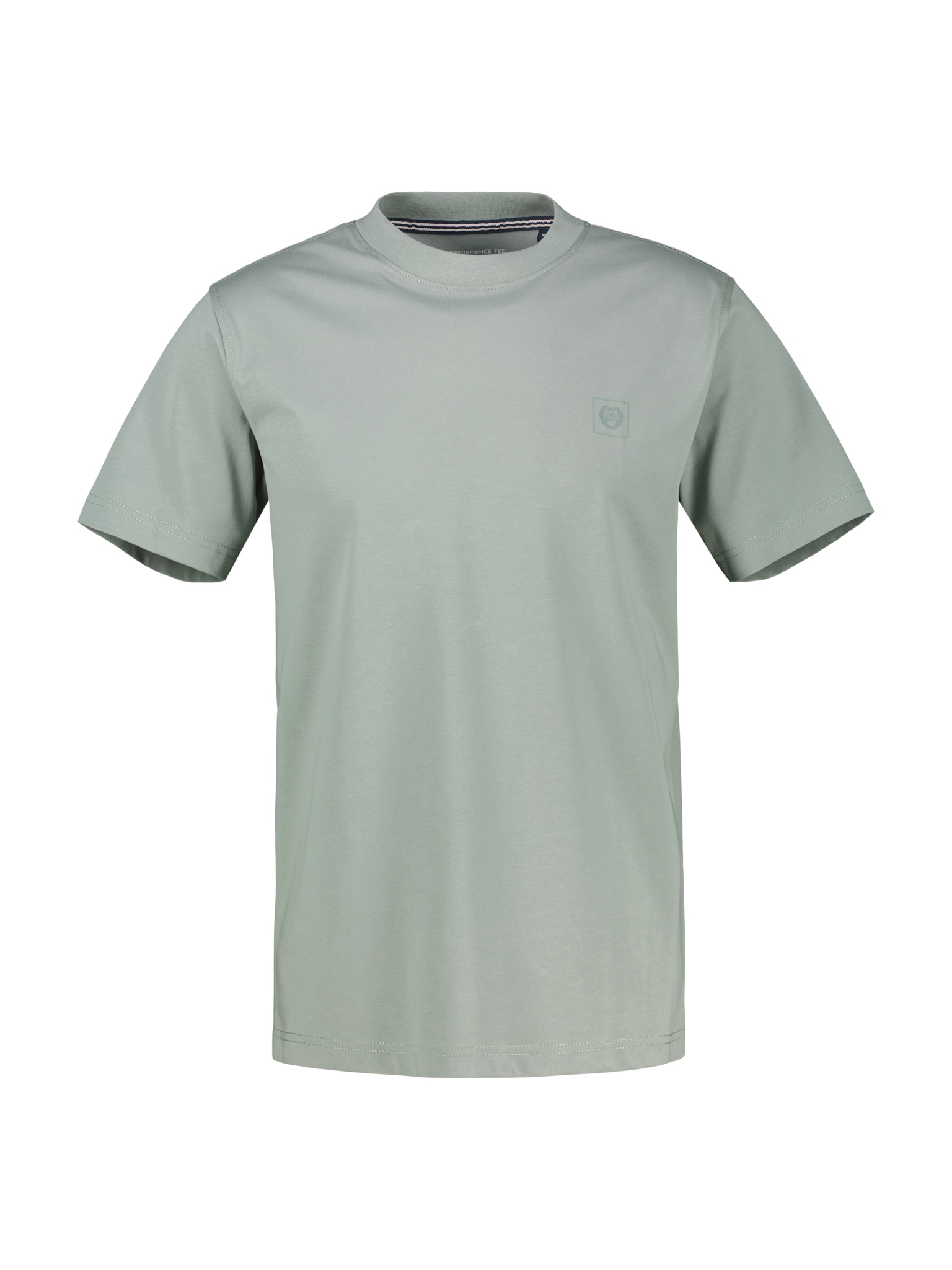 LERROS T-Shirt mit Logo Stickerei