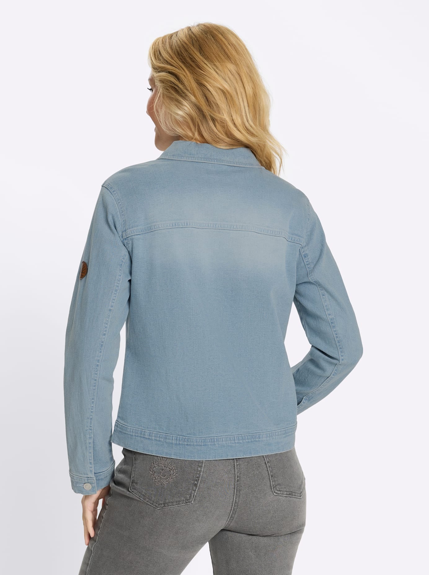 Classic Basics Jeansjacke ohne Kapuze