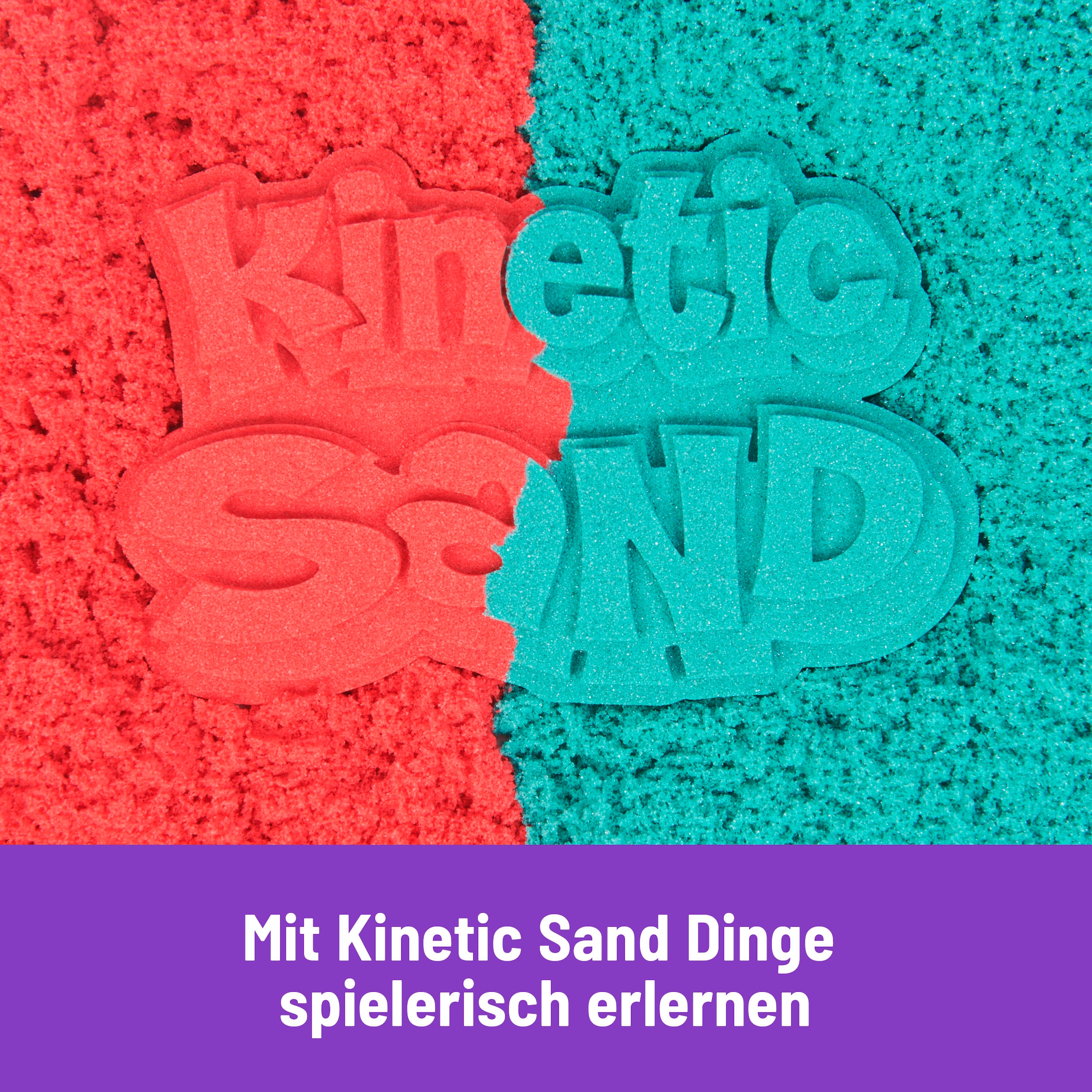 Spin Master Set créatif »Kinetic Sand - Squish Blumen Set«