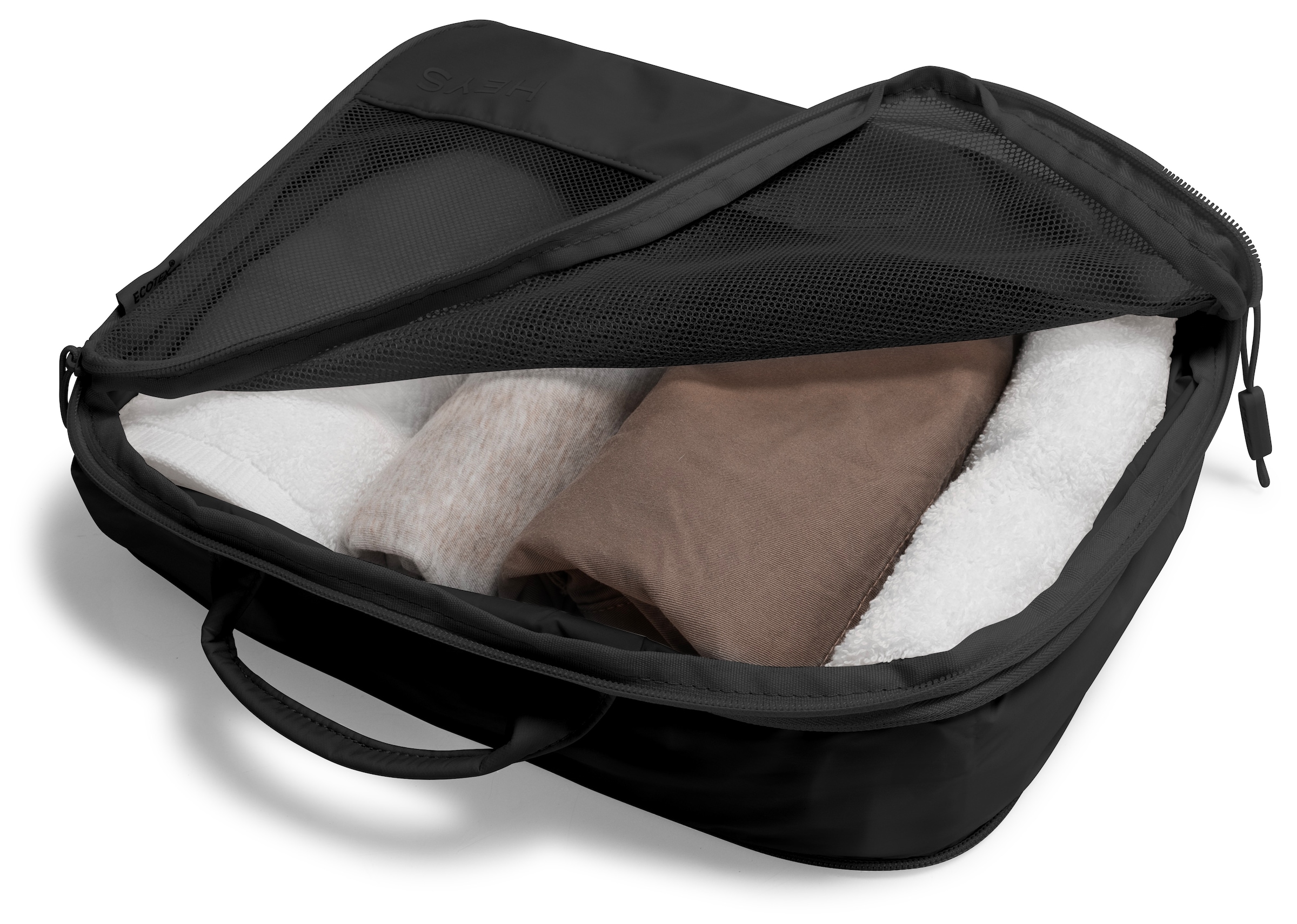 Heys Organisateur de valise »Ecotex Compression Packing Cube« komprimierbare Packwürfel, Packtaschen, Organizer für Koffer