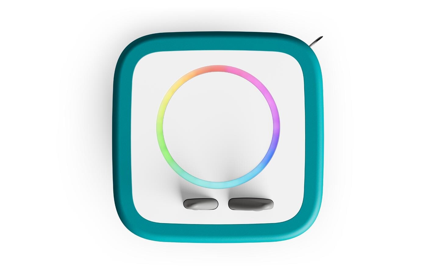 tonies Lautsprecher »Toniebox 2 Starter Set« Stereo (Bluetooth | WLAN Beleuchtungseffekte | Kabellos | Sleep Timer | Wecker 42 W)