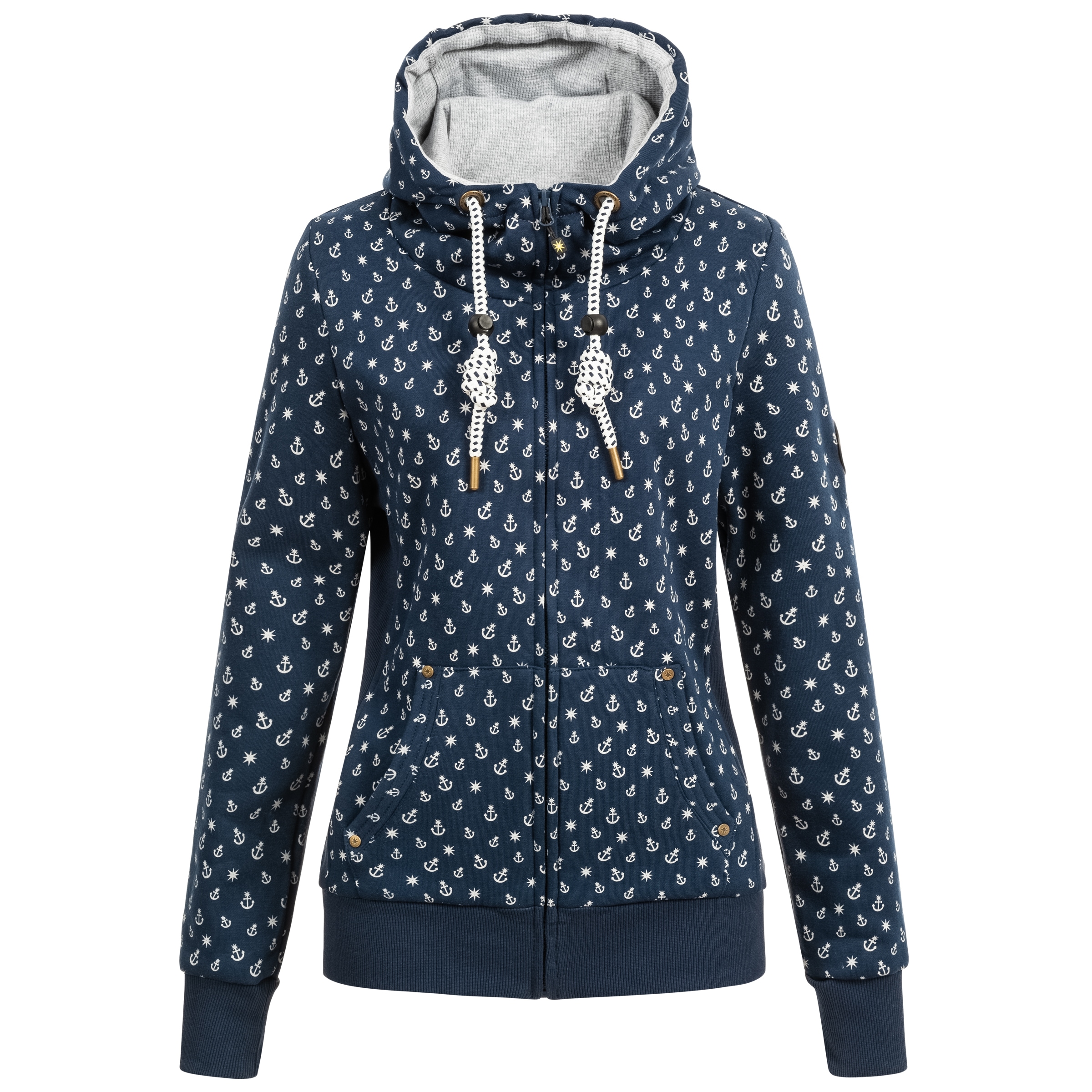 ankerglut Kapuzensweatshirt »ANCHORAGE Women«, in lässigem Oversized-Schnitt
