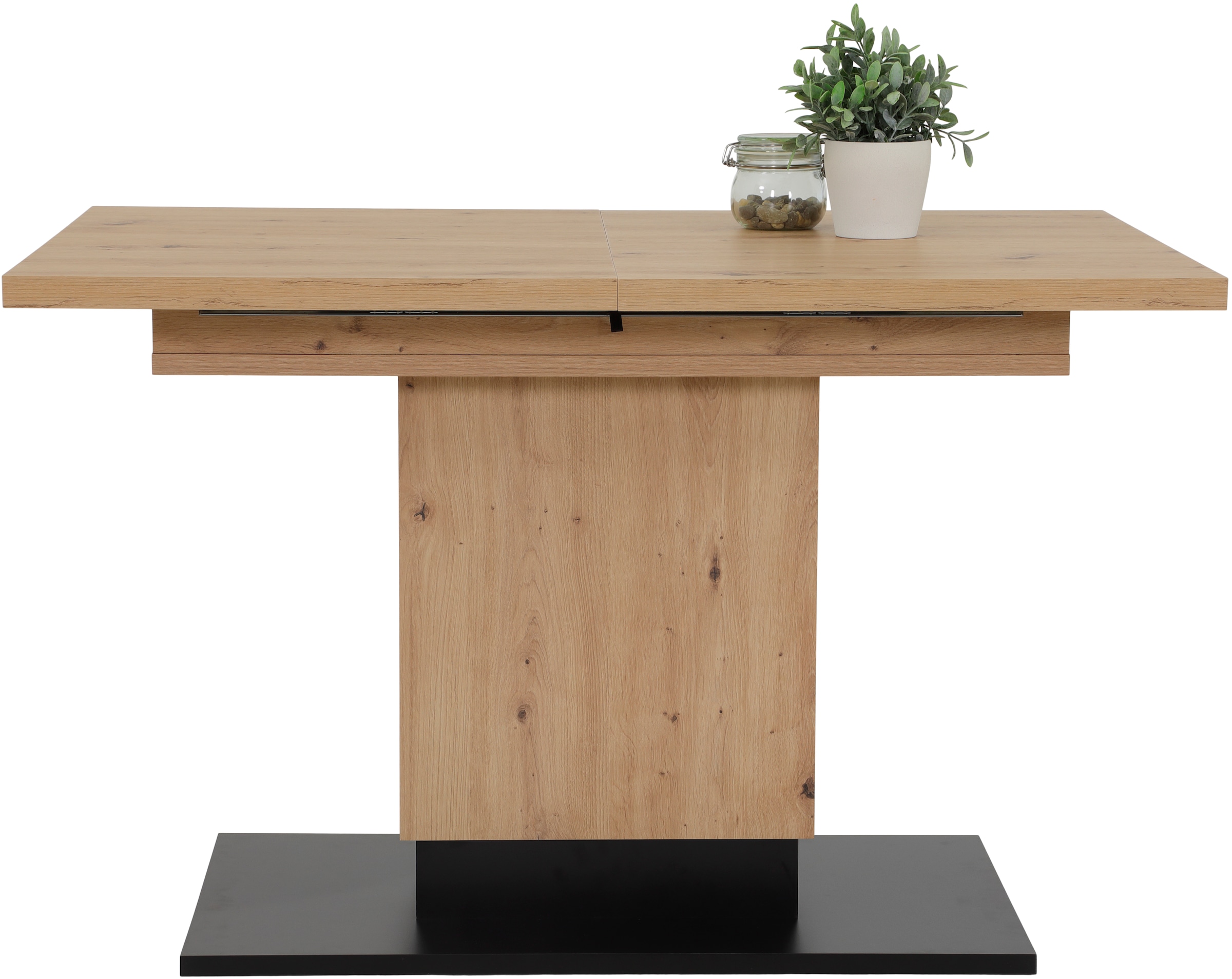 HELA Essgruppe »BERKEL« 4 Stk. tlg. Synchronauszug;Säulentisch;beidseitig montierbar;Schwinger