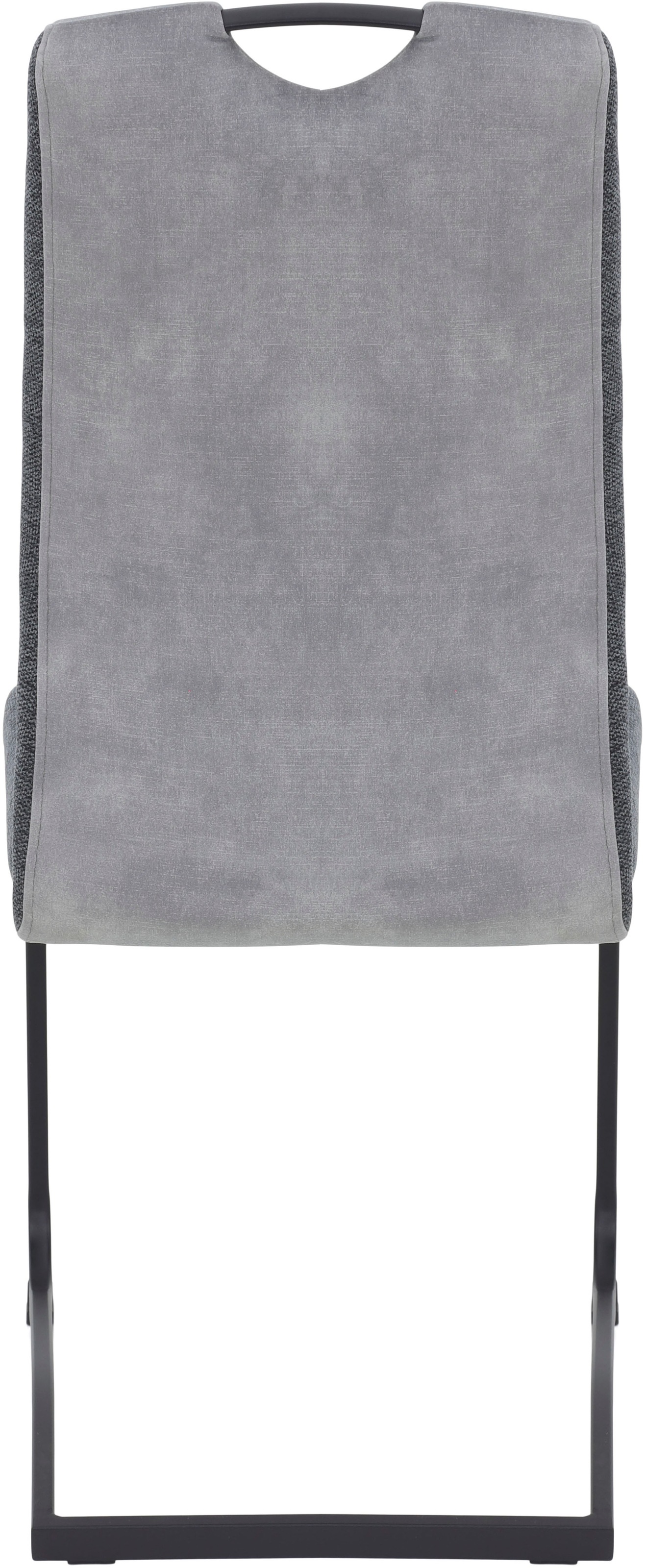 HELA Chaise cantilever »RIGA« (Set) 2 cuisFreischwinger,Vierkantrohrgestell,mit Griff,Stoffkombination