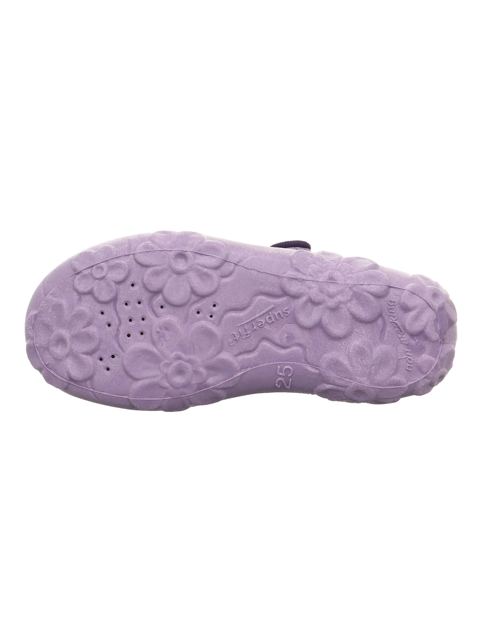 Superfit Chausson »BONNY, WMS: mittel«  Chaussure de jardin d'enfants avec motif licorne, gabarit de taille à télécharger