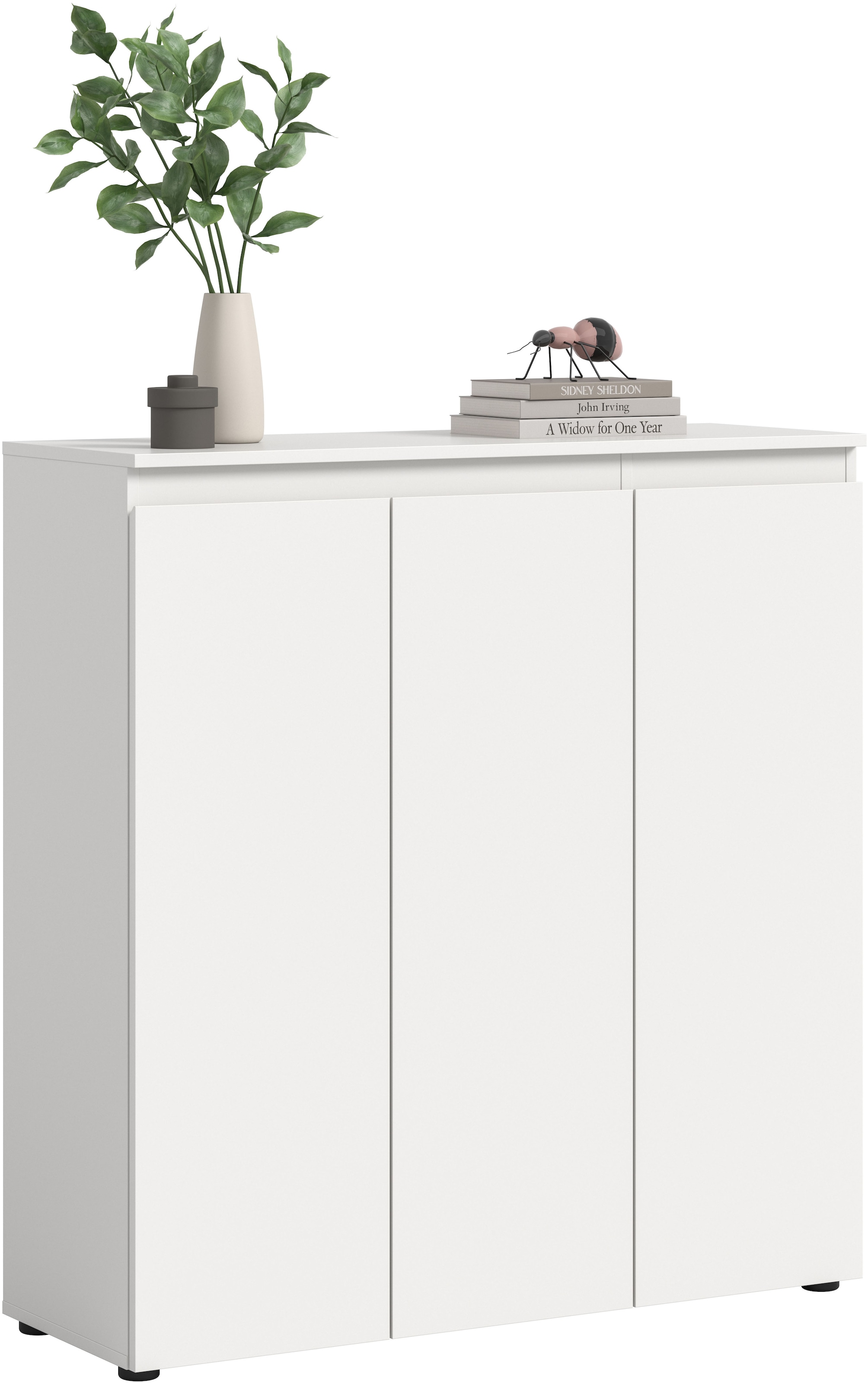 Home affaire Armoire multi-usages »CIPELA, 105x111 cm, viel Stauraum, variable Einlegeböden, universal« in vielen verschiedenen Trendfarben verfügbar, 1 cuis tlg. Schuhschrank, Kleiderschrank, Universalschrank, Aktenschrank, Schrank