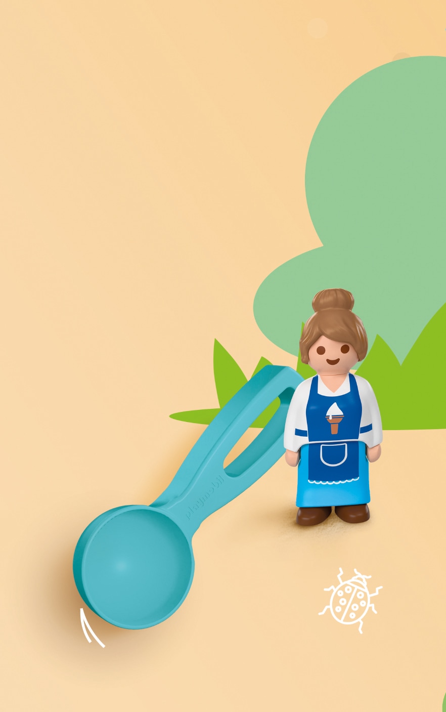 Playmobil® Kit de moulage en sable »Sand-Eisdiele (72006), Junior Sand« Made in Europe