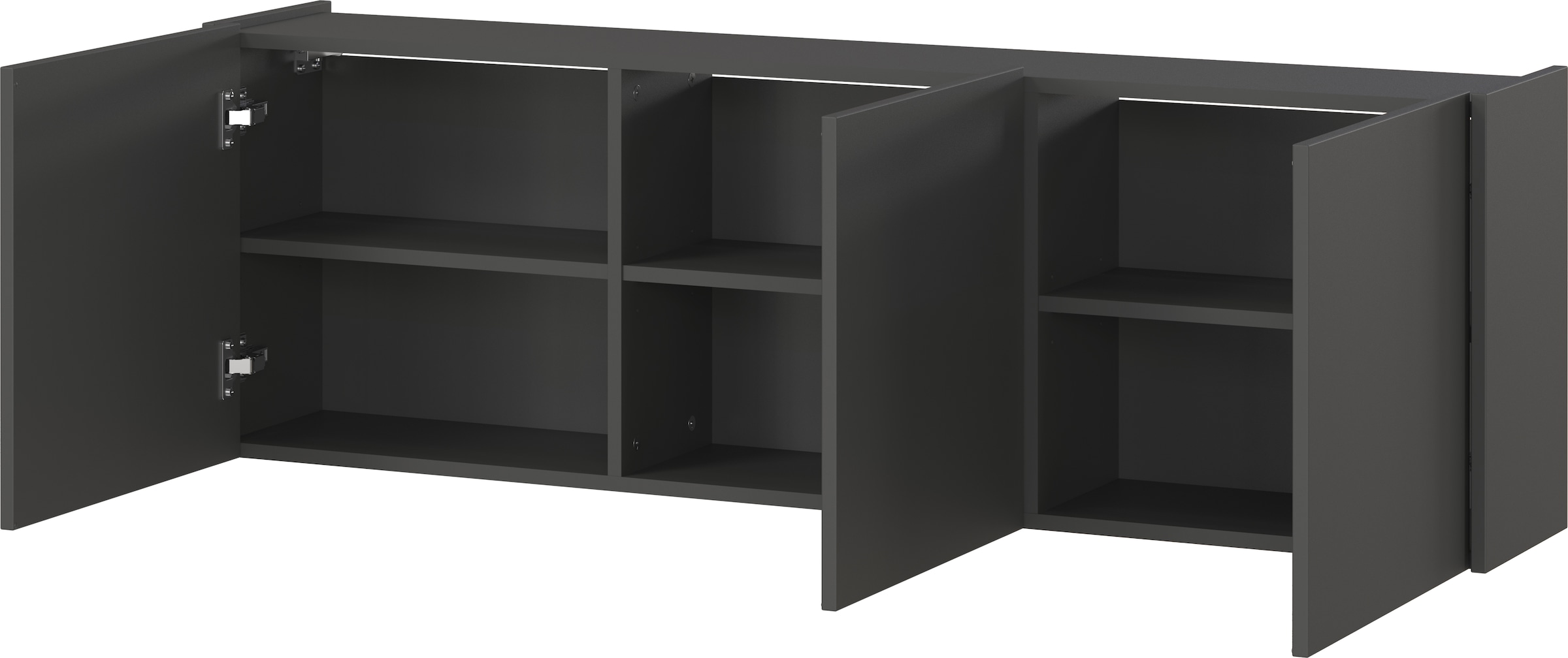 GERMANIA Armoire multi-usages »Libbiano« mit Balkonoptik