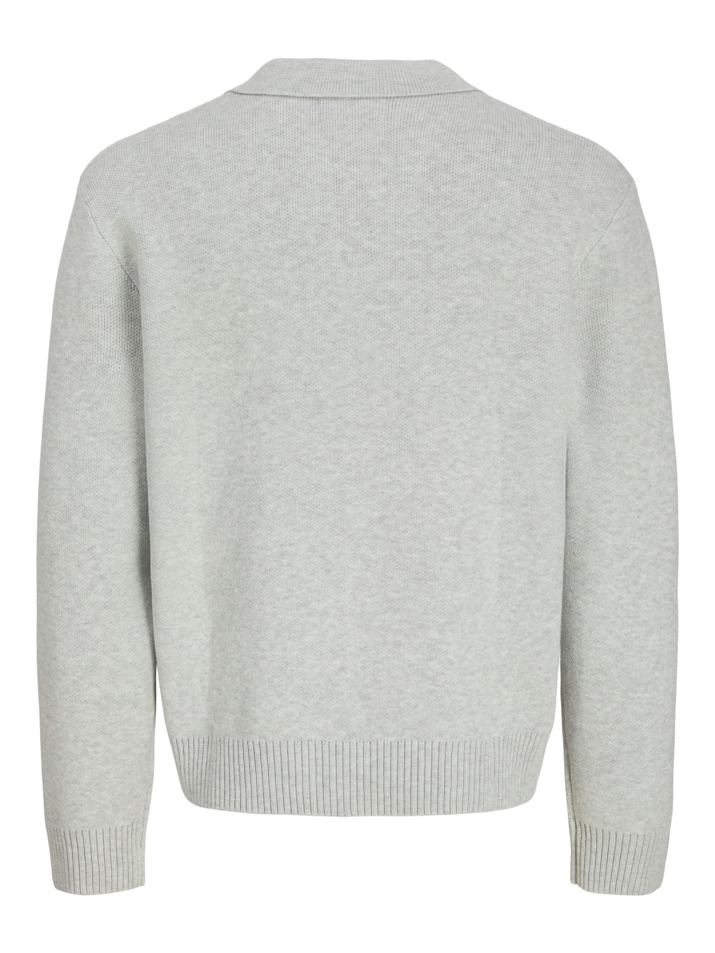 Jack & Jones Strickpullover »JCOCOVER KNIT SPLIT NECK POLO«