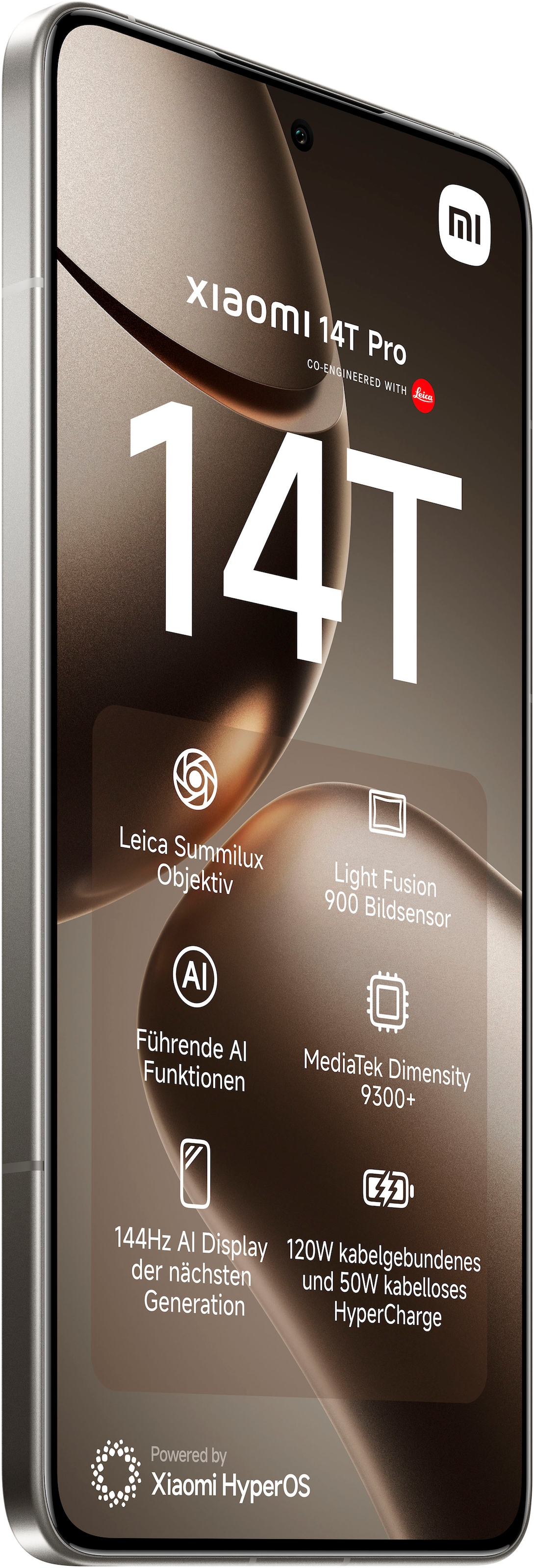 Xiaomi Smartphone »Xiaomi 14T Pro 512GB« Titan Gray