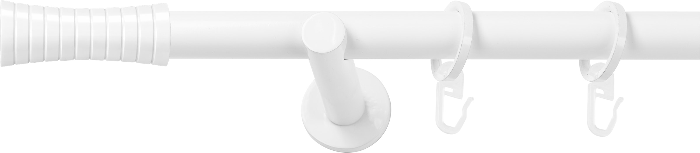 SN DECO GROUP Tringle à rideaux Ø 19 mm 1 course-läufig Fixmass;kürzbar