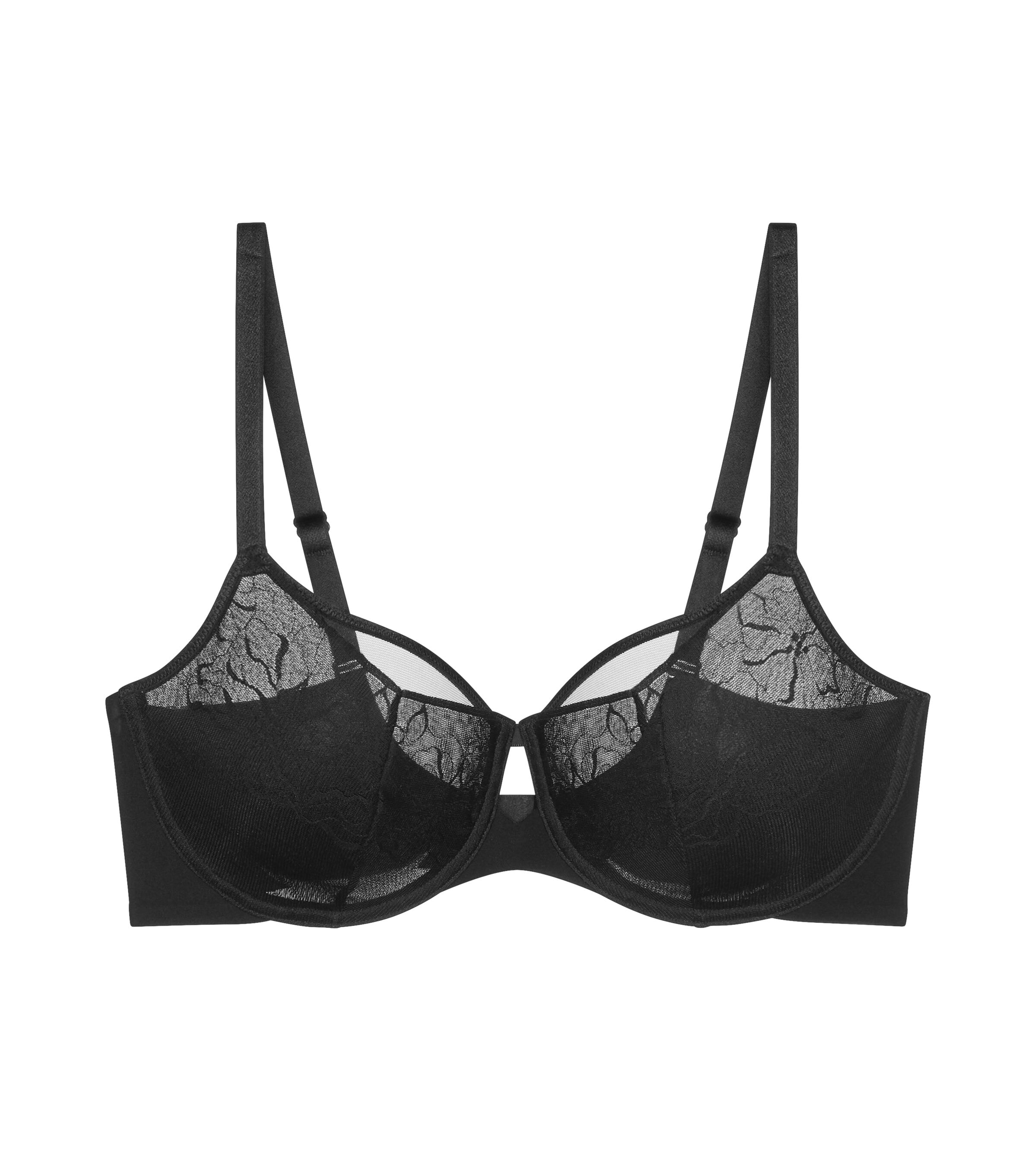 Triumph Soutien-gorge minimisant »Comfort Contour« verkleinert die Brust optisch, Spitze, Mesh, weich