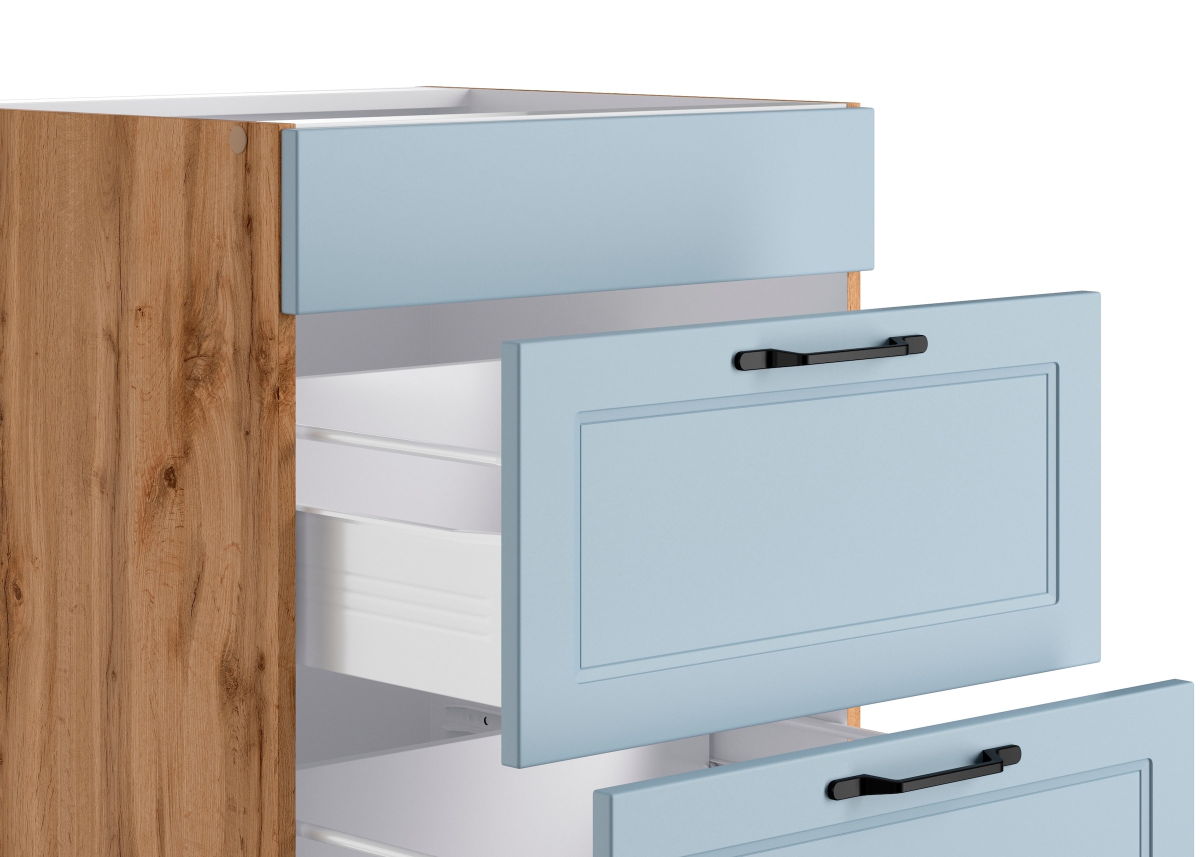 KOCHSTATION Armoire d'encastrement pour table de cuisson »KS-Lana« largeur 60 cm