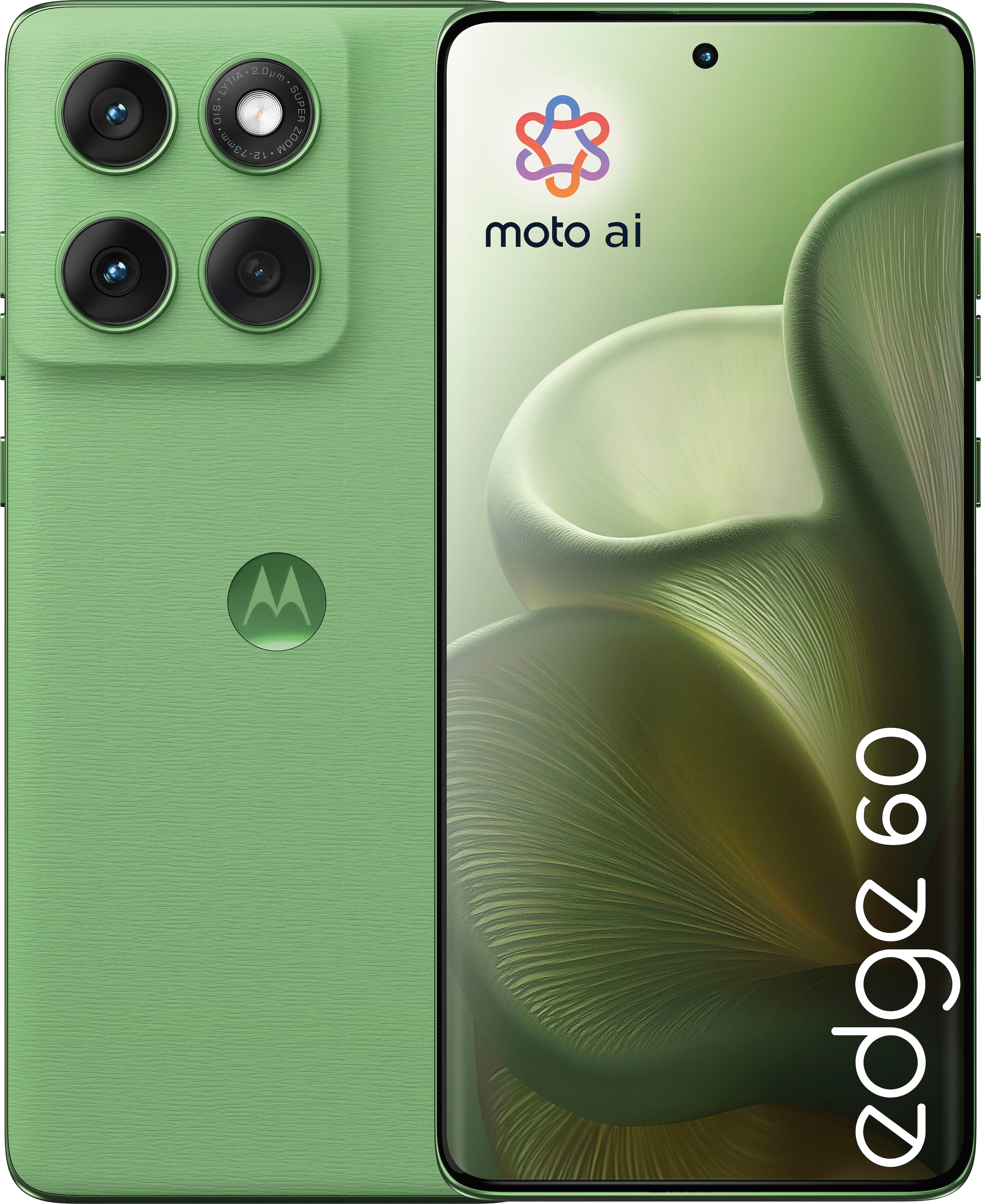 Motorola Smartphone »Edge 60 512GB« Pantone® Shamrock