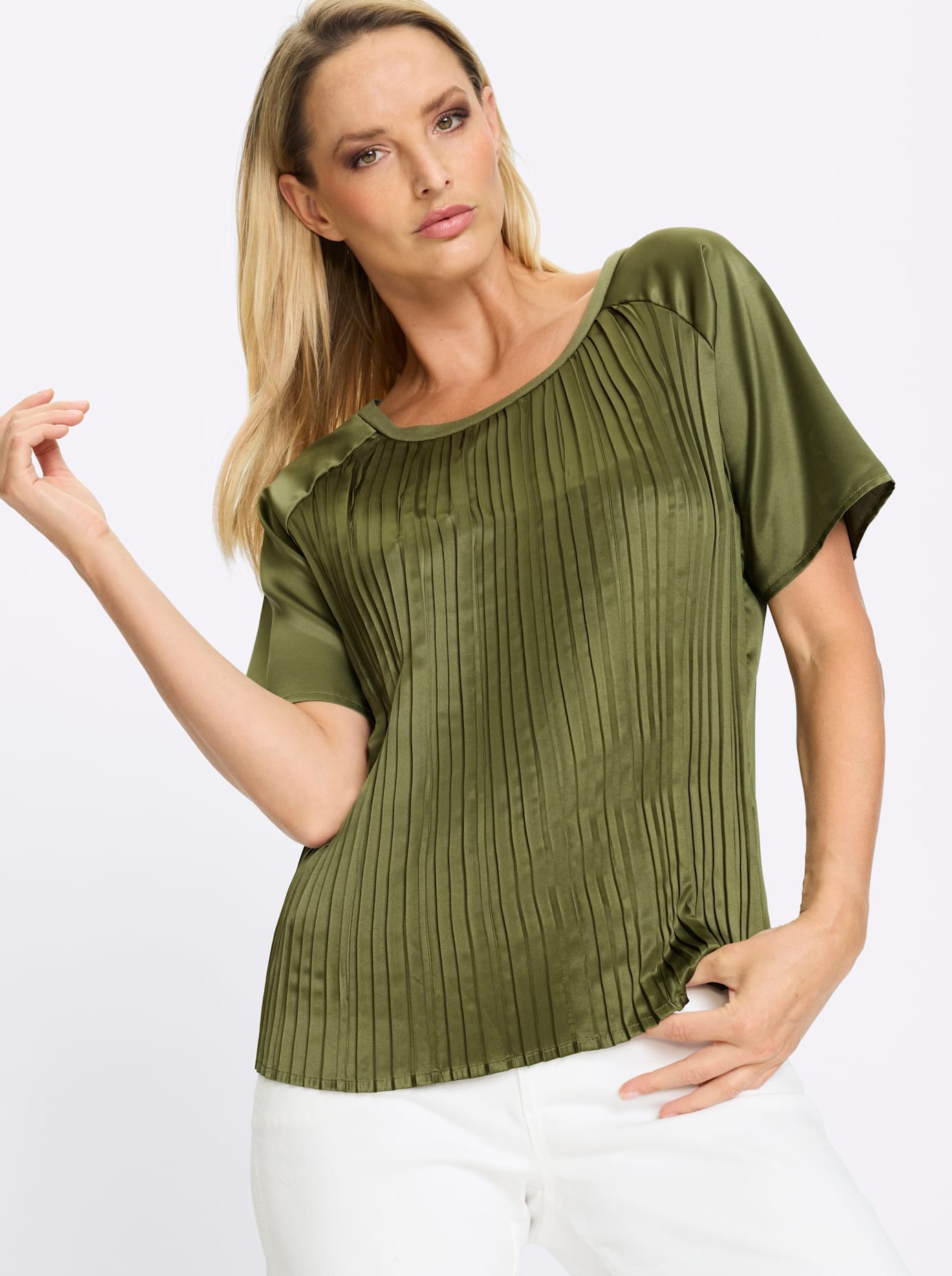 heine Blouse à manches courtes