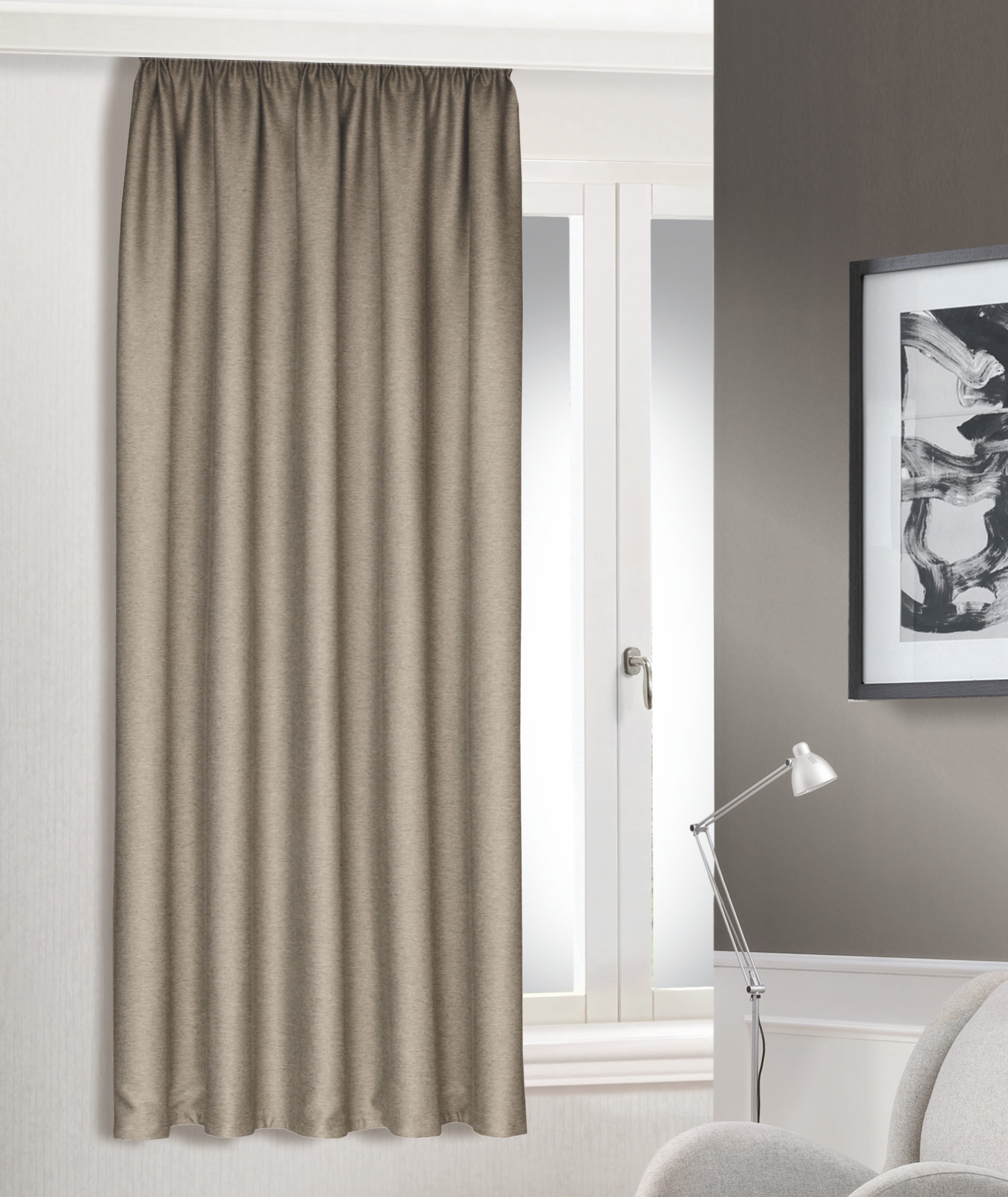 HOMING Vorhang »Tia« Kräuselband 1 Stk. tlg. Fertigschal