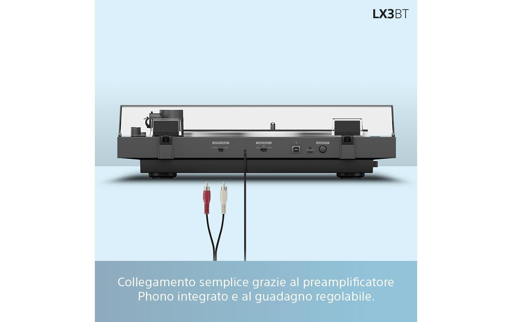 Sony Tourne-disques »PS-LX3BT«