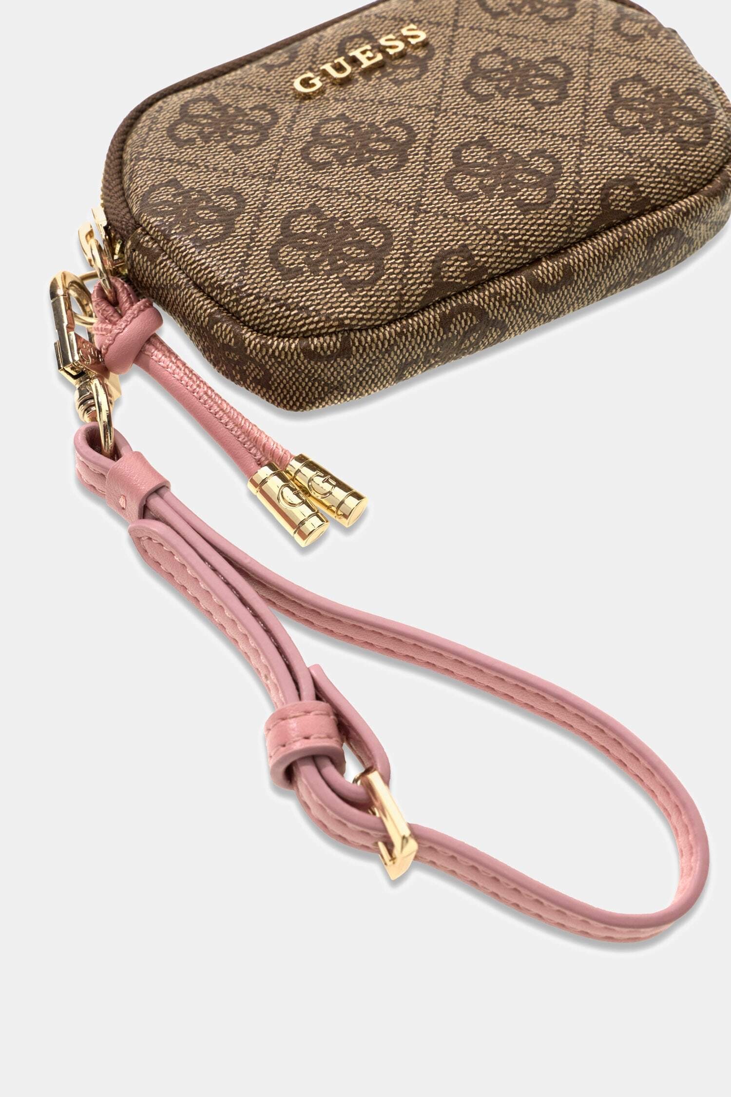 Guess Porte-monnaie »GIFTBOX PSSPRT CASE WT ZIP PCH« Set portefeuille : porte-monnaie et porte-cartes, 2 pièces
