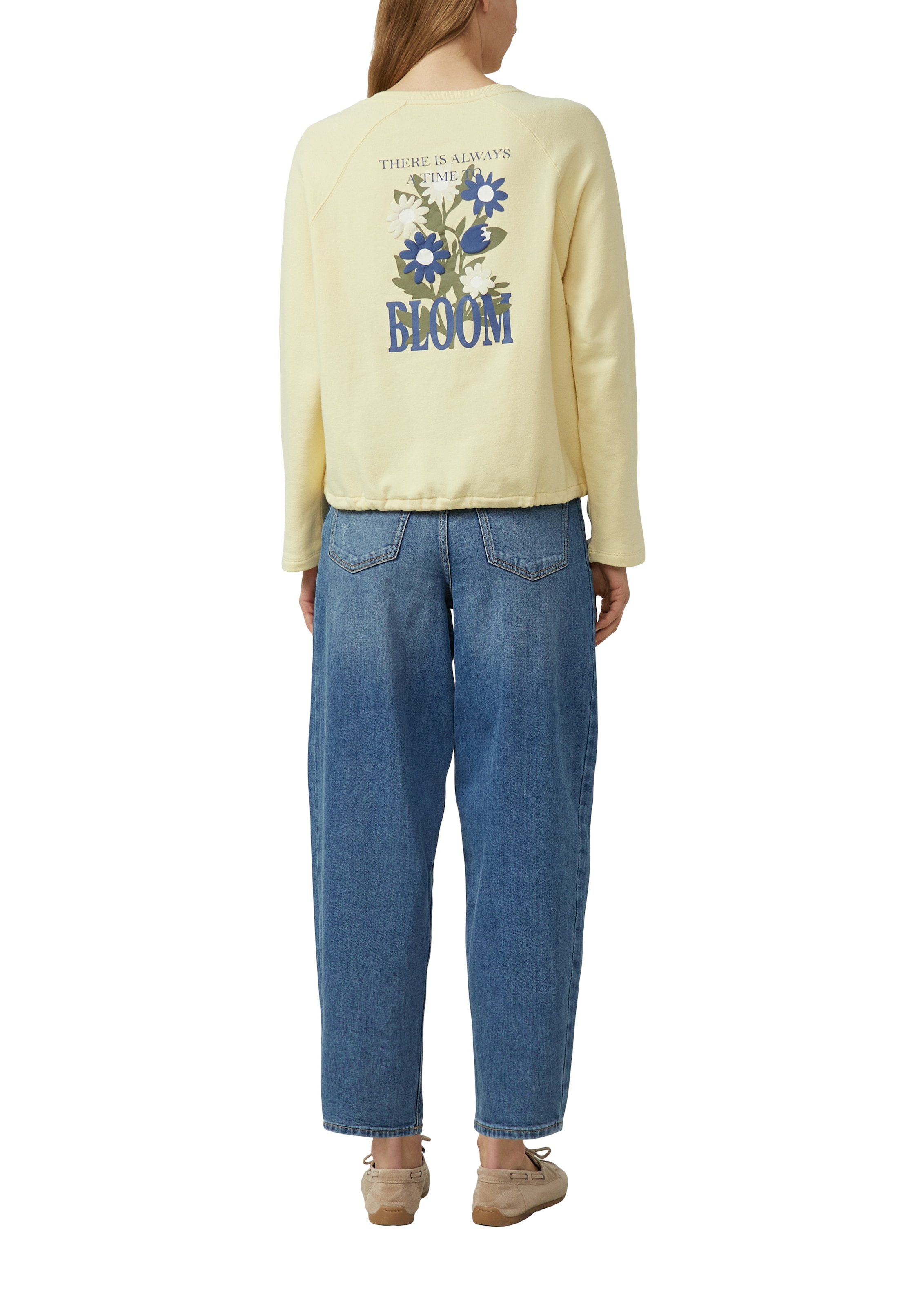 s.Oliver Pull , mit Bindeband am Saum
