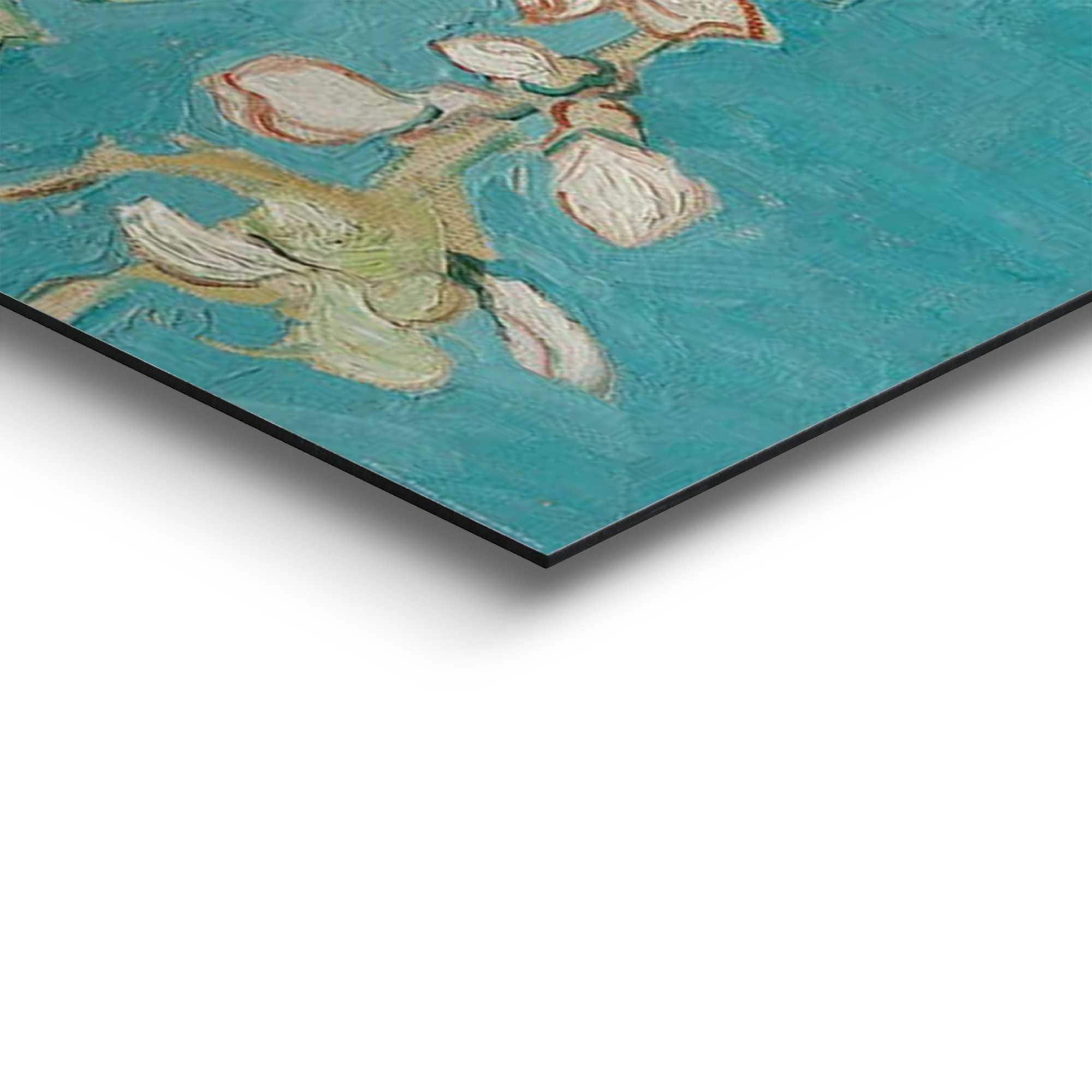 Reinders! Panneau déco »Mandelblüte« Wohnzimmer - Inspiriert von Werken von Van Gogh - Blau - MDF