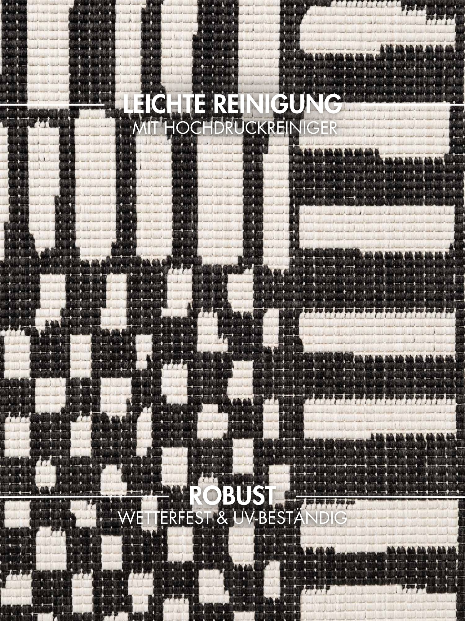 Ted Baker Teppich »Barkham« rechteckig 8 mm Höhe Designteppich, Wetterfest, Pflegeleicht, Modern, Wohnzimmer, Terrasse