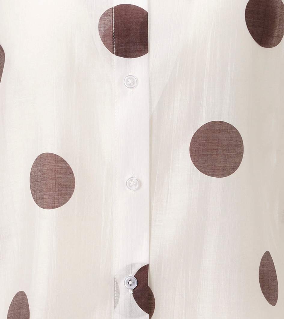 Aniston CASUAL Blouse chemise mit Punkten bedruckt - jedes Teil ein Unikat - NEUE KOLLEKTION