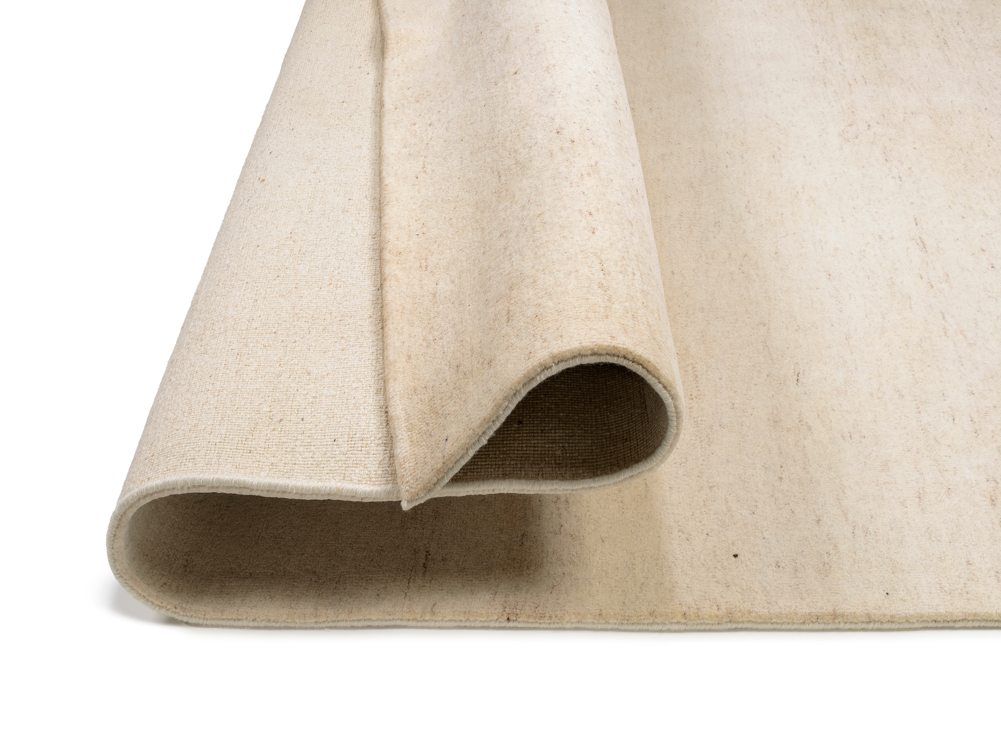 OCI DIE TEPPICHMARKE Wollteppich »ESEMPIO UNI MELANGE« rechteckig 18 mm Höhe reine Wolle, handgeknüpft, hochwertig verarbeitet