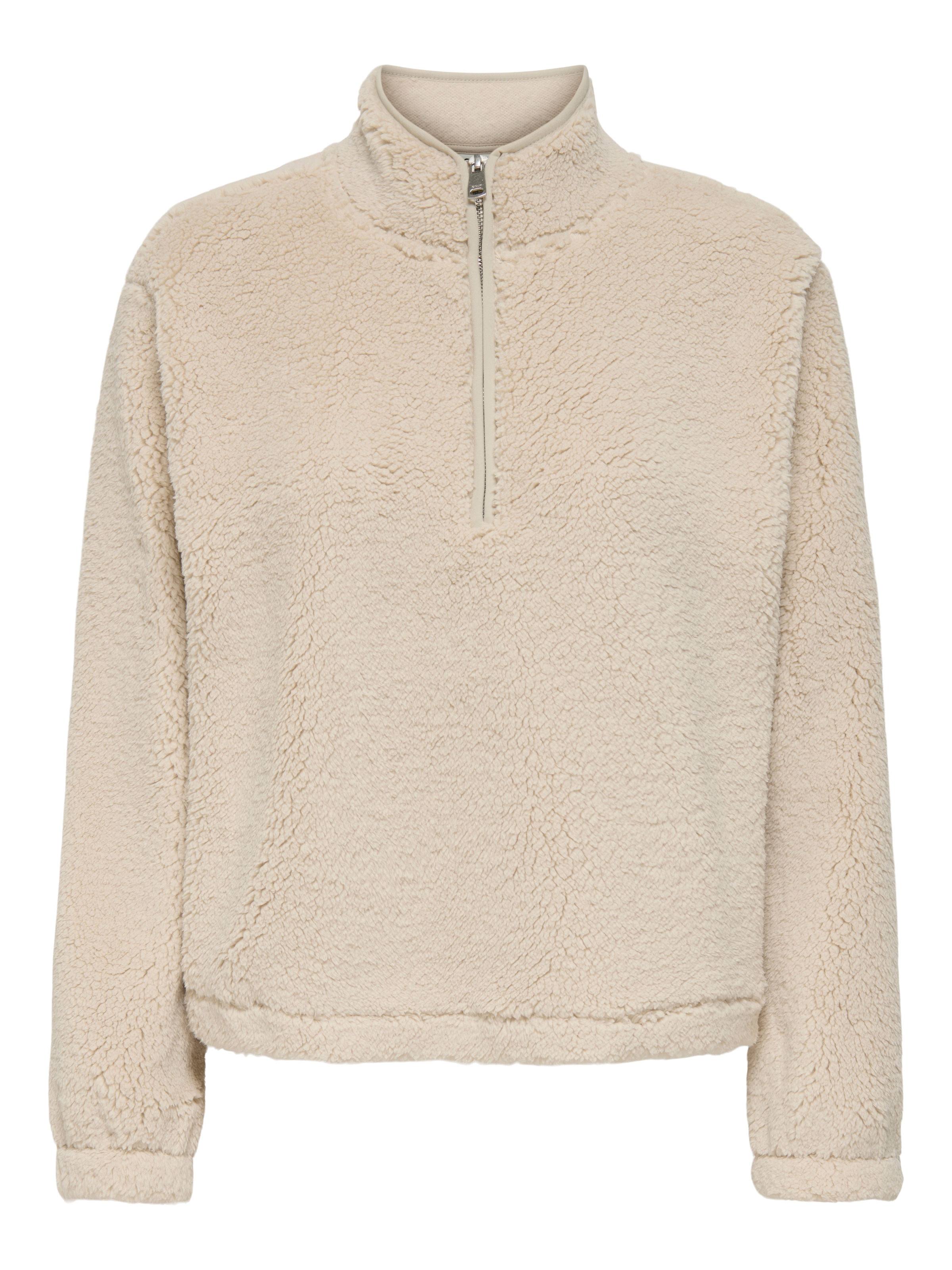 ONLY Sweat-shirt »ONLNEW DALLAS L/S HIGHNECK ZIP SWT NOOS«, fibre synthétique, coupe régulière
